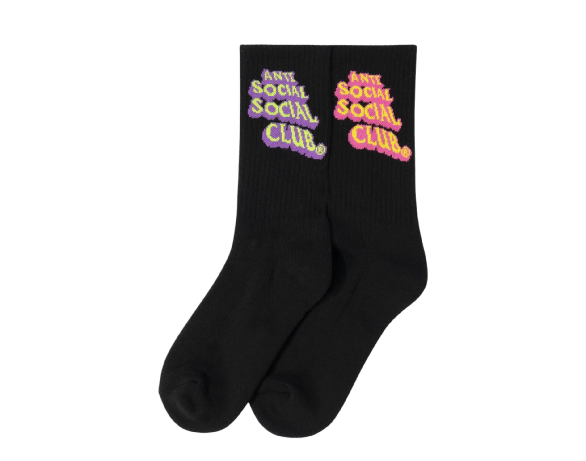 Anti Social Social Club Pop Up Black Socks