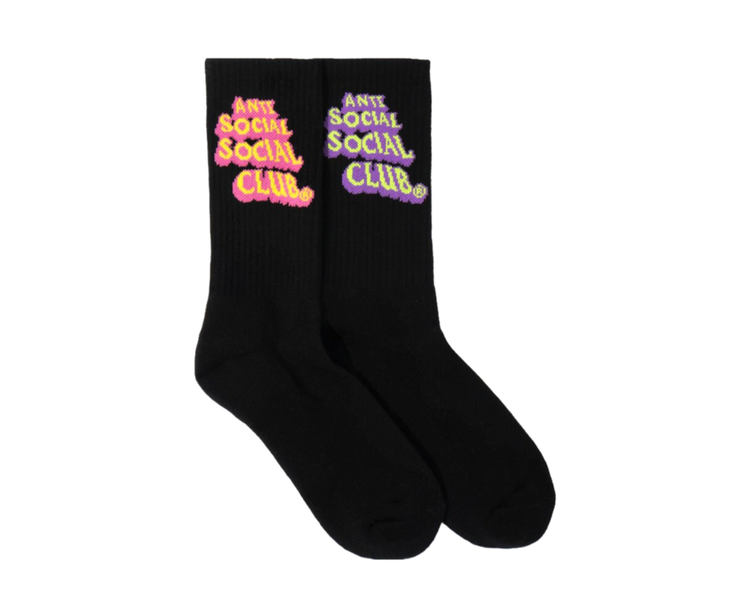 Anti Social Social Club Pop Up Black Socks