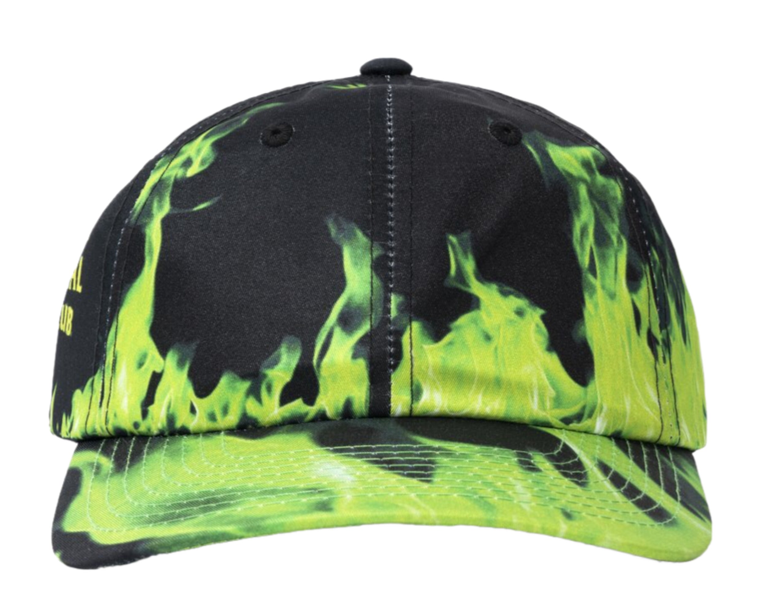 Anti Social Social Club A Flame Inside Cap - Green Flame