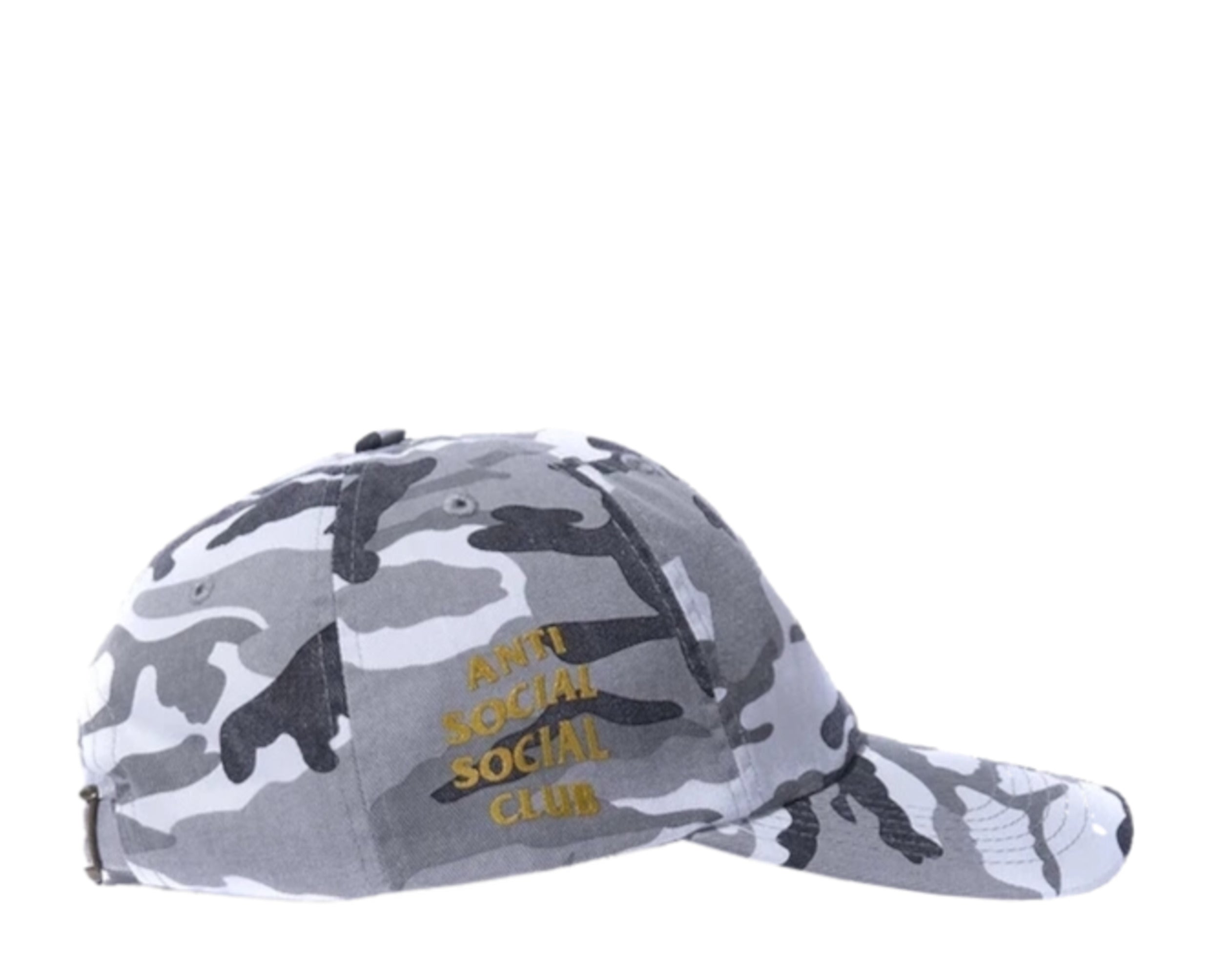 Anti Social Social Club 50 Degrees Snow Camo Cap