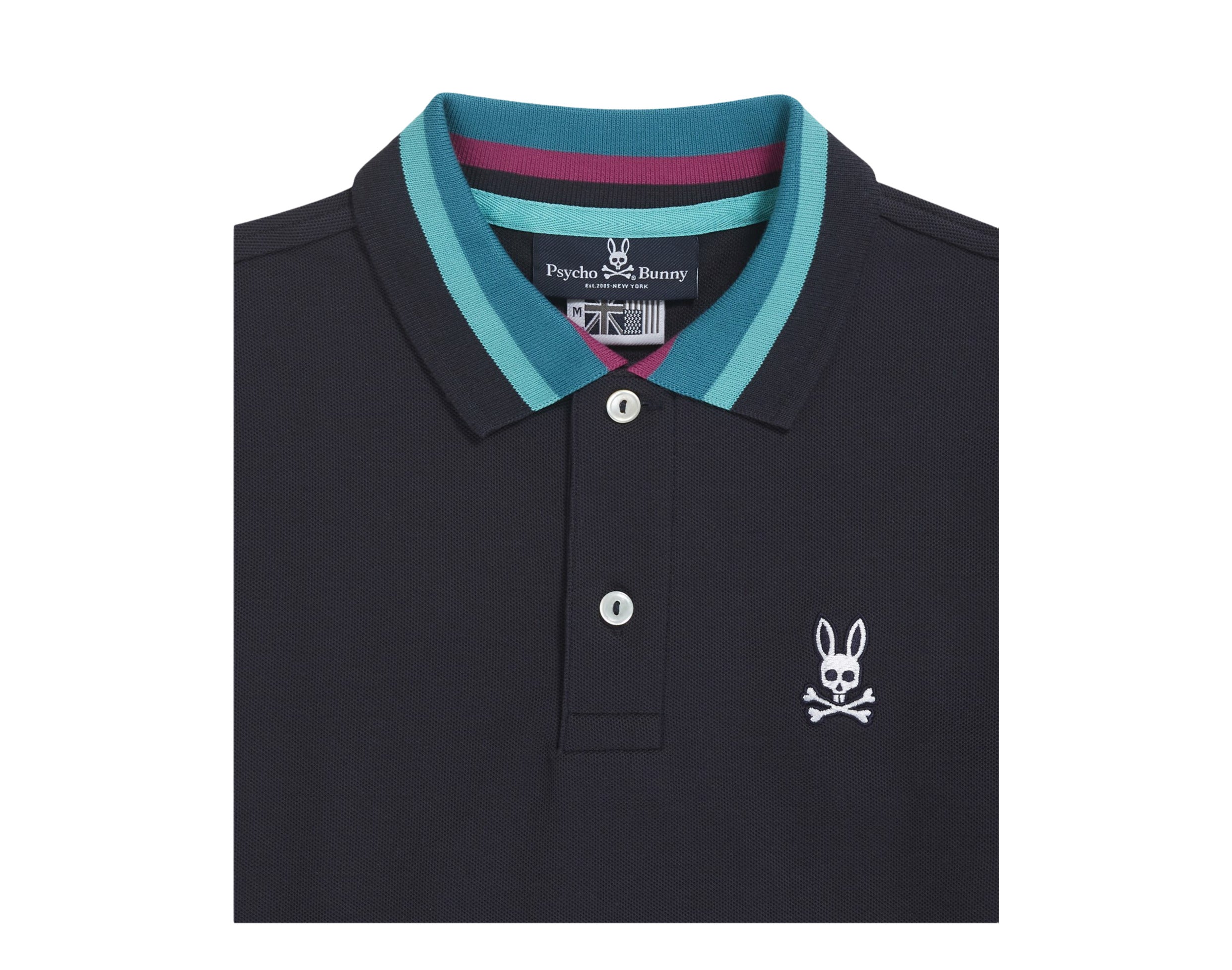 Psycho Bunny Barrow Tipped Polo Kids' Shirt