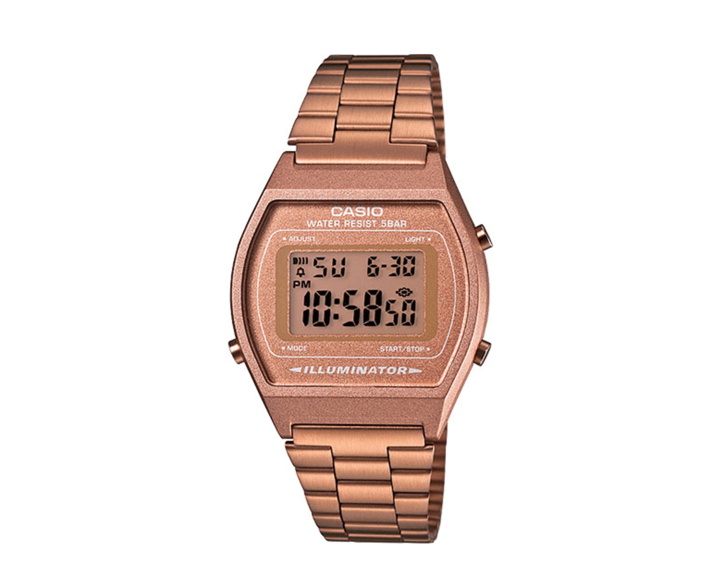 Casio Vintage B640 Digital Metal Watch