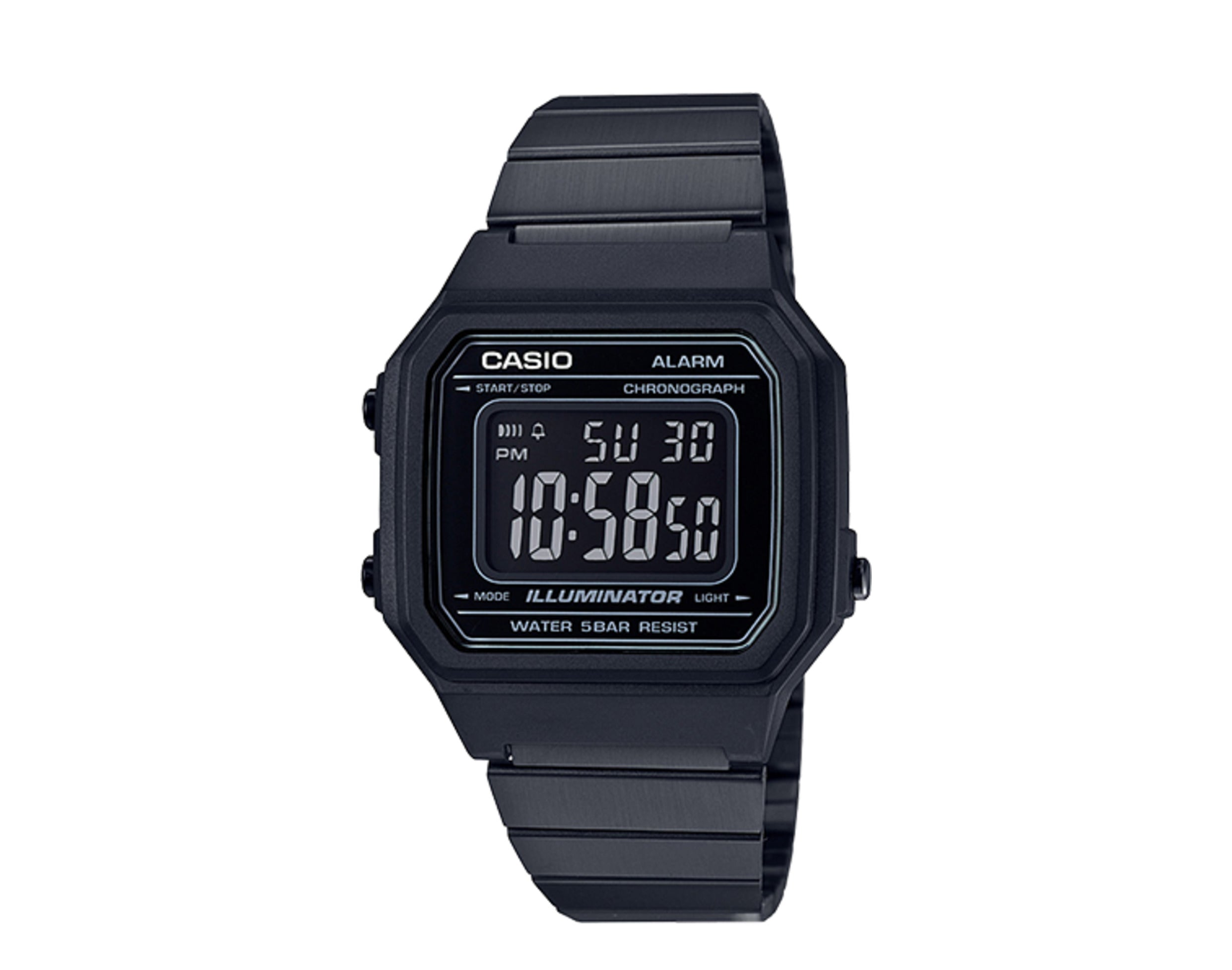 Casio Vintage B650 Digital Metal Watch