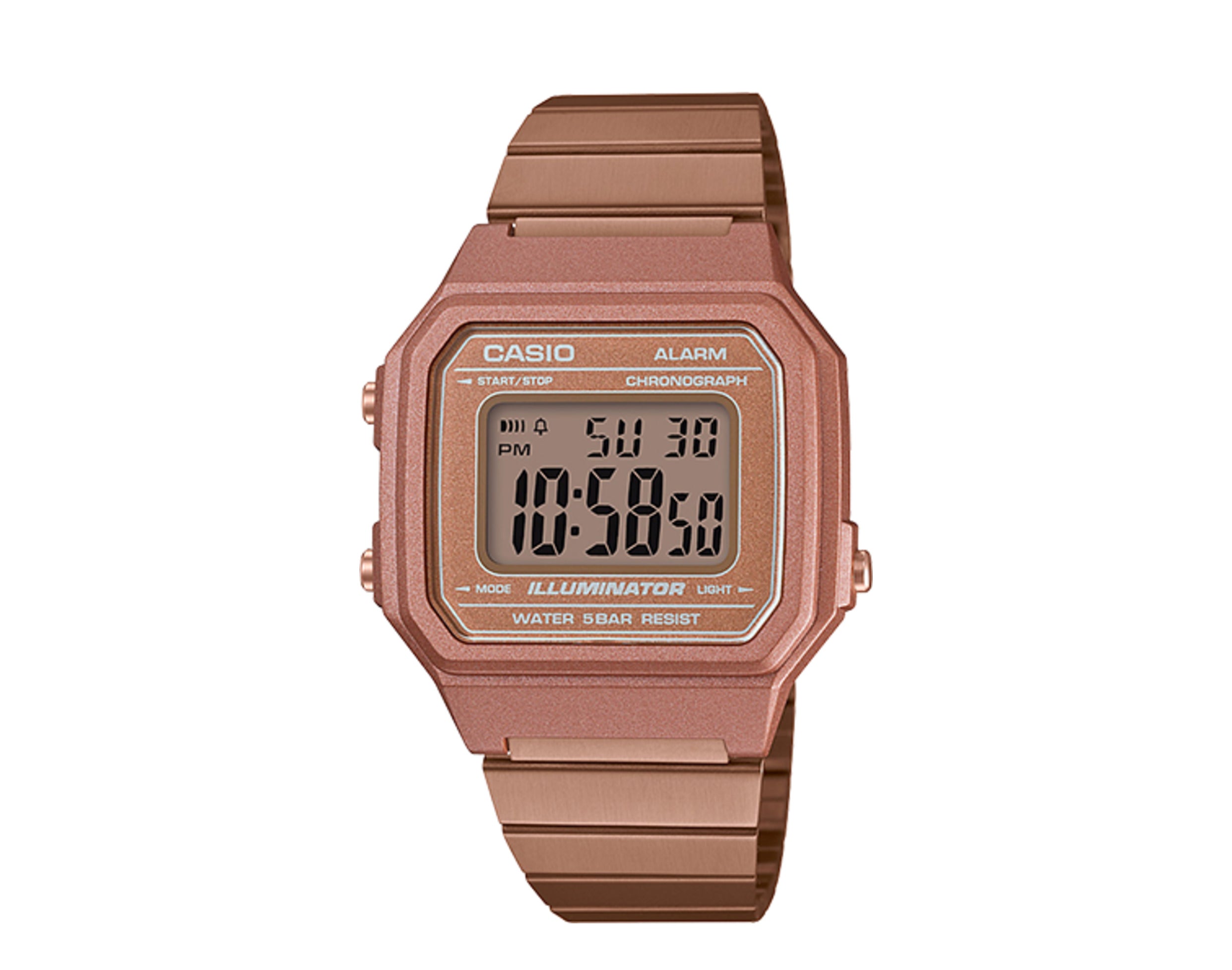 Casio Vintage B650 Digital Metal Watch