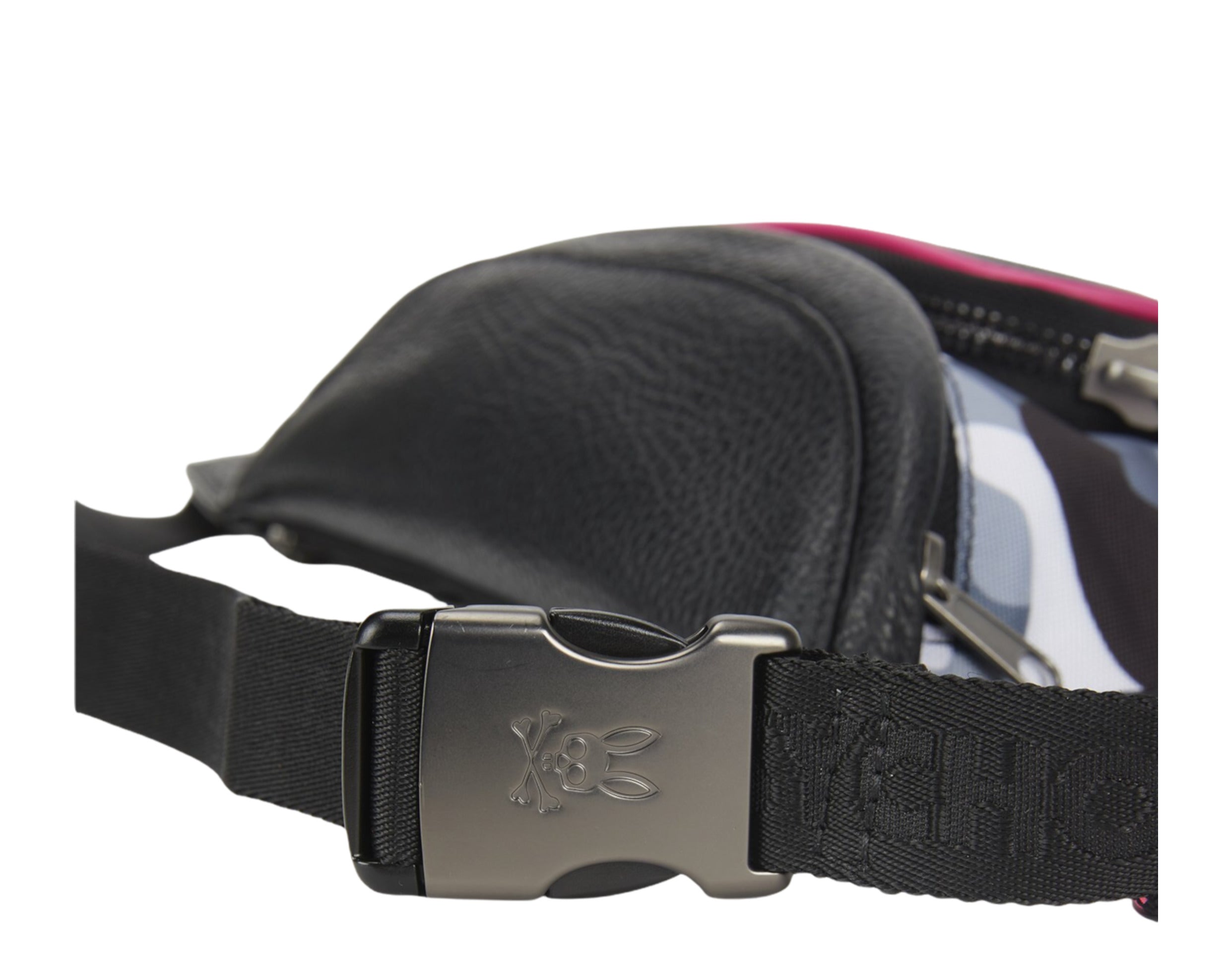 Psycho Bunny Leather Belt Bag Fanny Pack