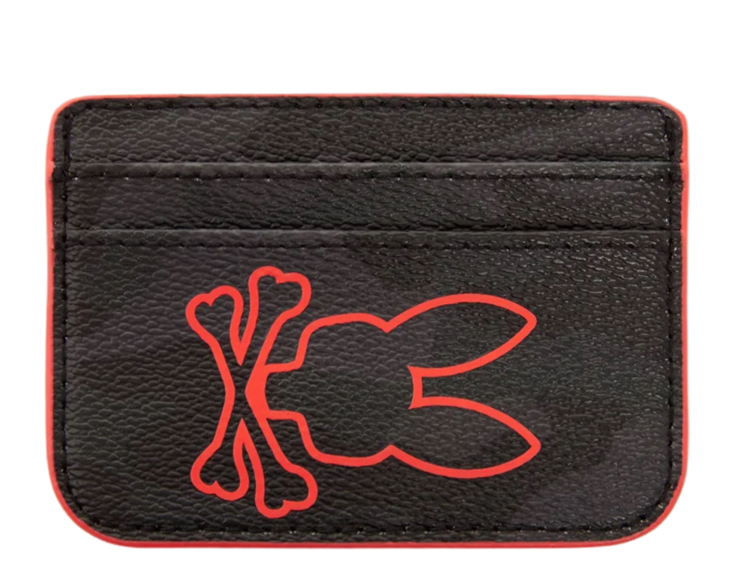 Psycho Bunny Leather Card Case