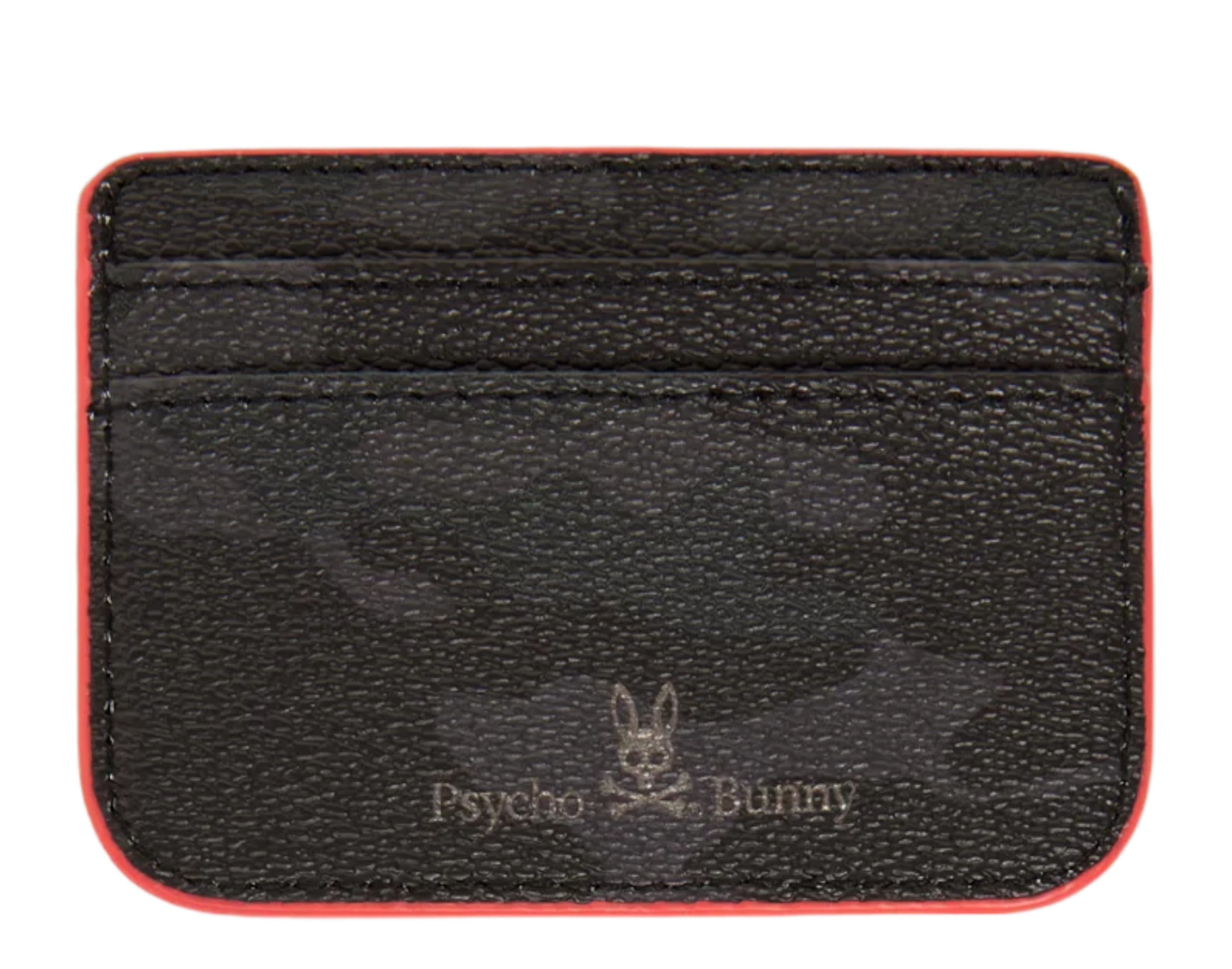 Psycho Bunny Leather Card Case