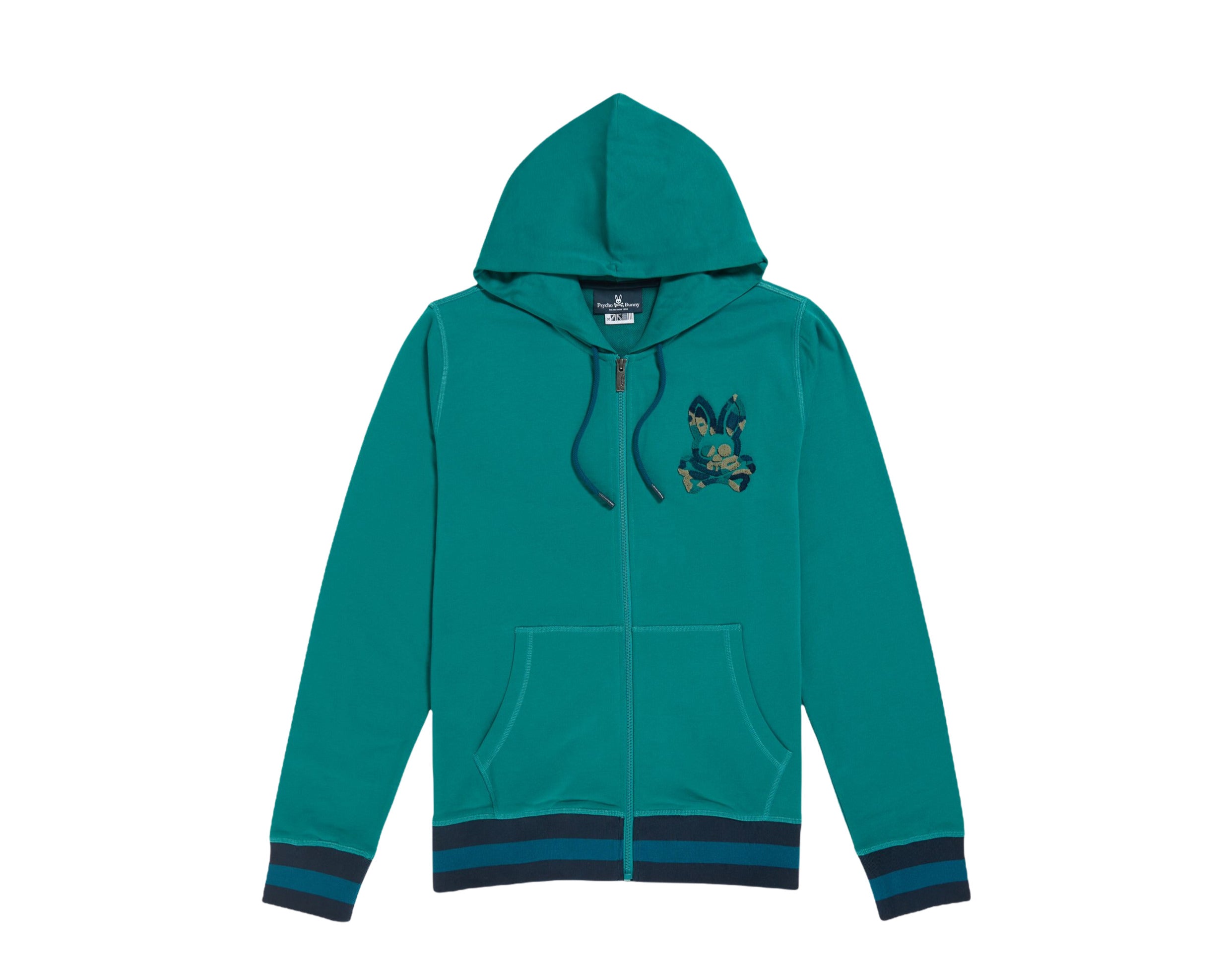 Psycho Bunny Howgate Camo Zip-Up Men's Hoodie