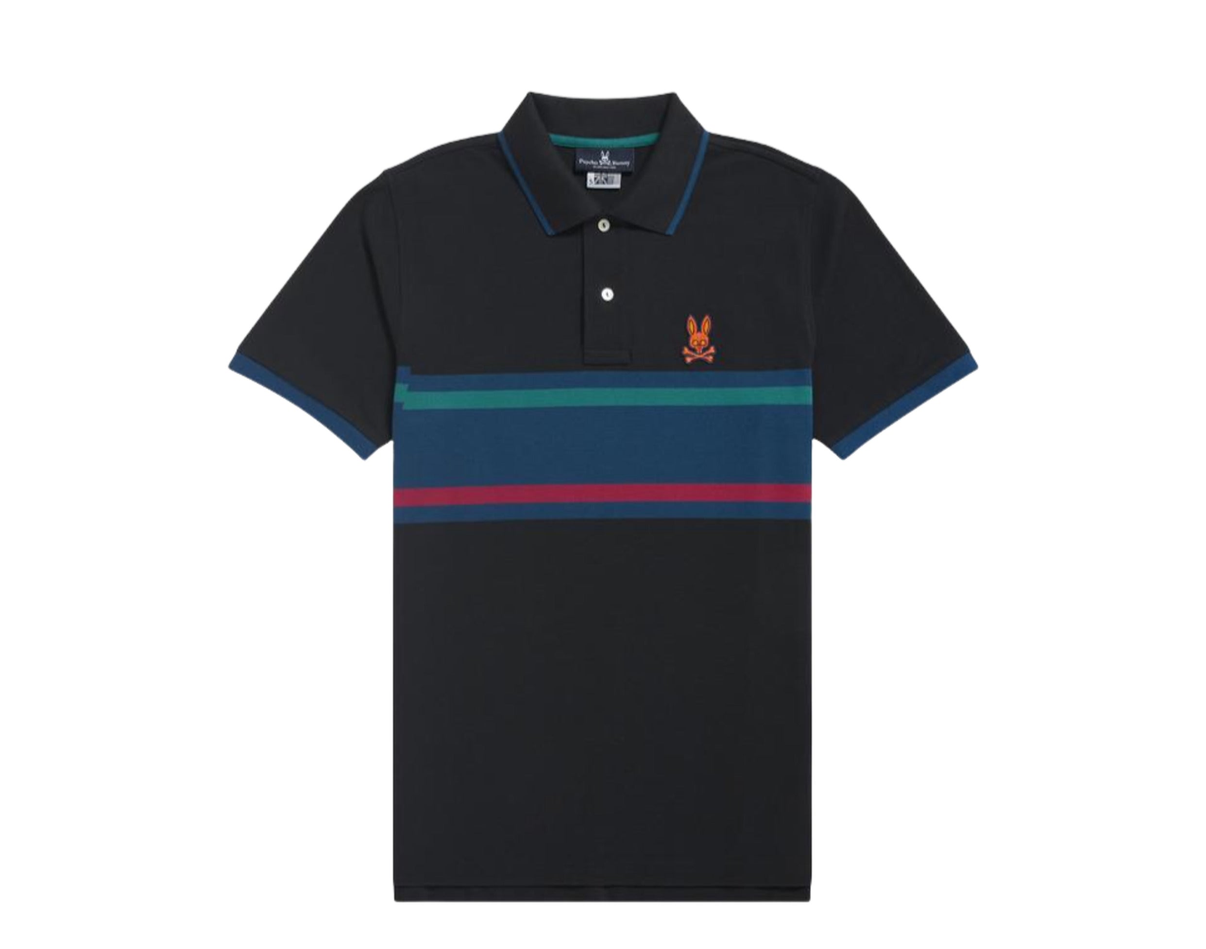 Psycho Bunny Corby Stripe Polo Men's Shirt