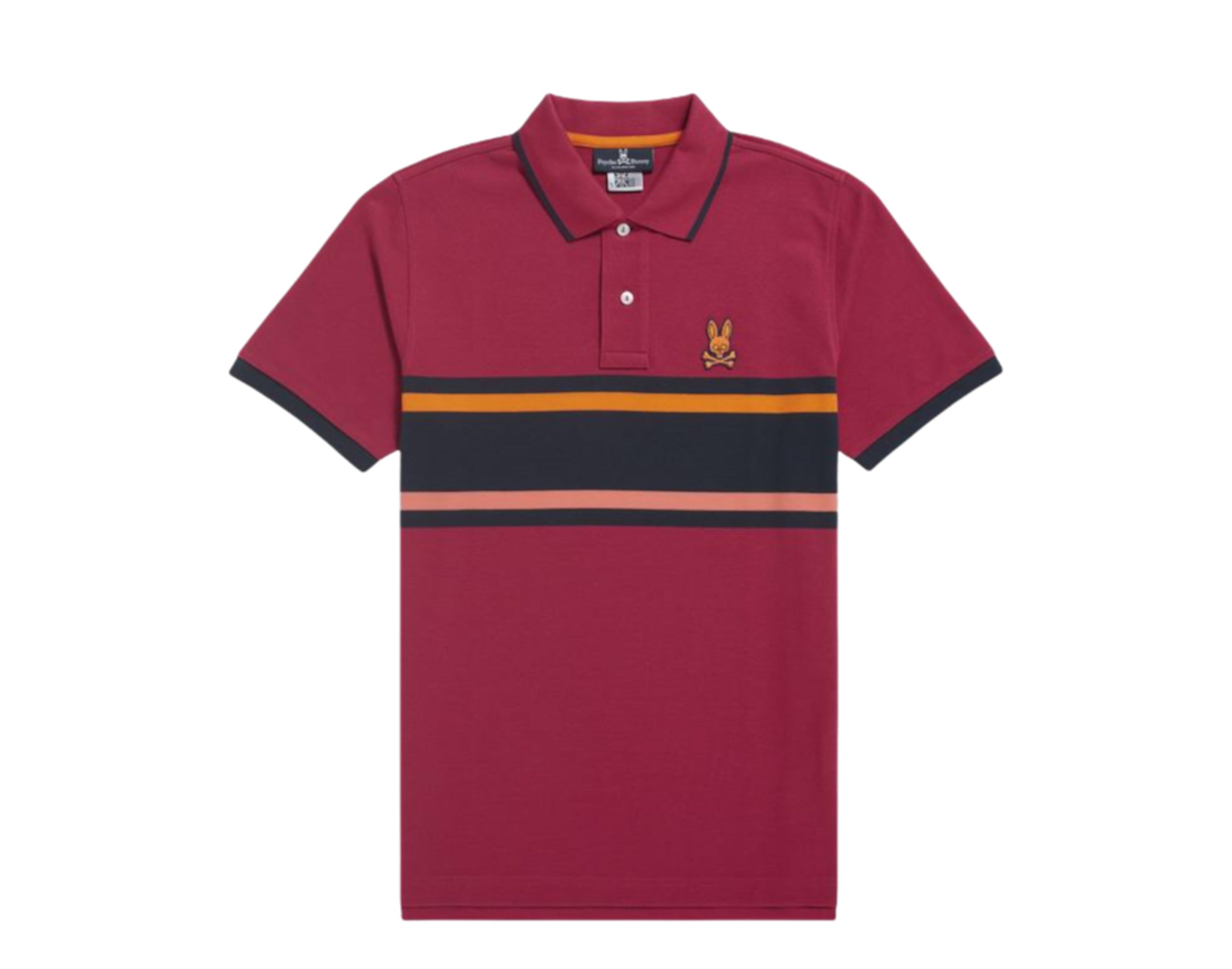 Psycho Bunny Corby Stripe Polo Men's Shirt