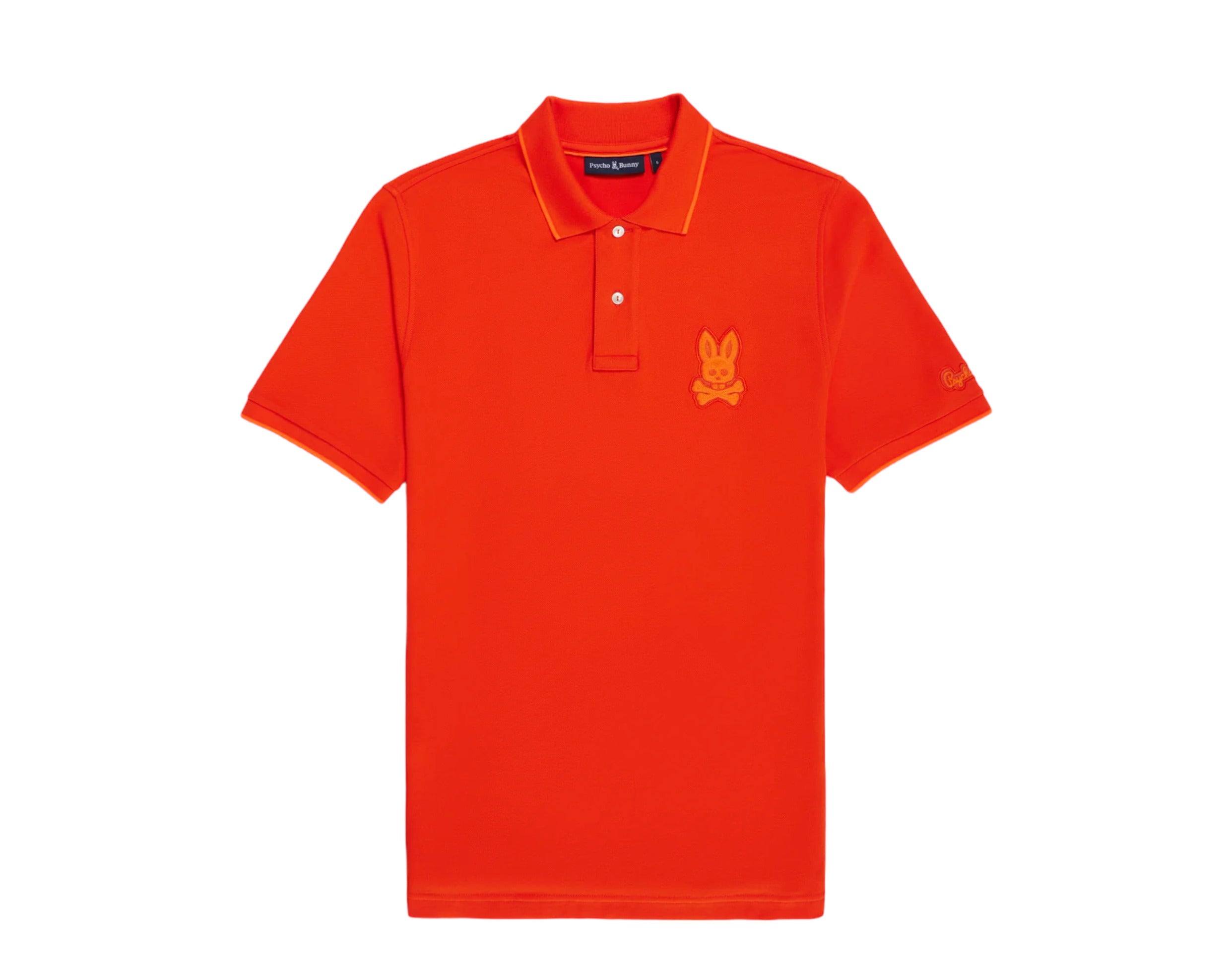 Psycho Bunny Cleveland Chainstitch Pique Polo Men's Shirt