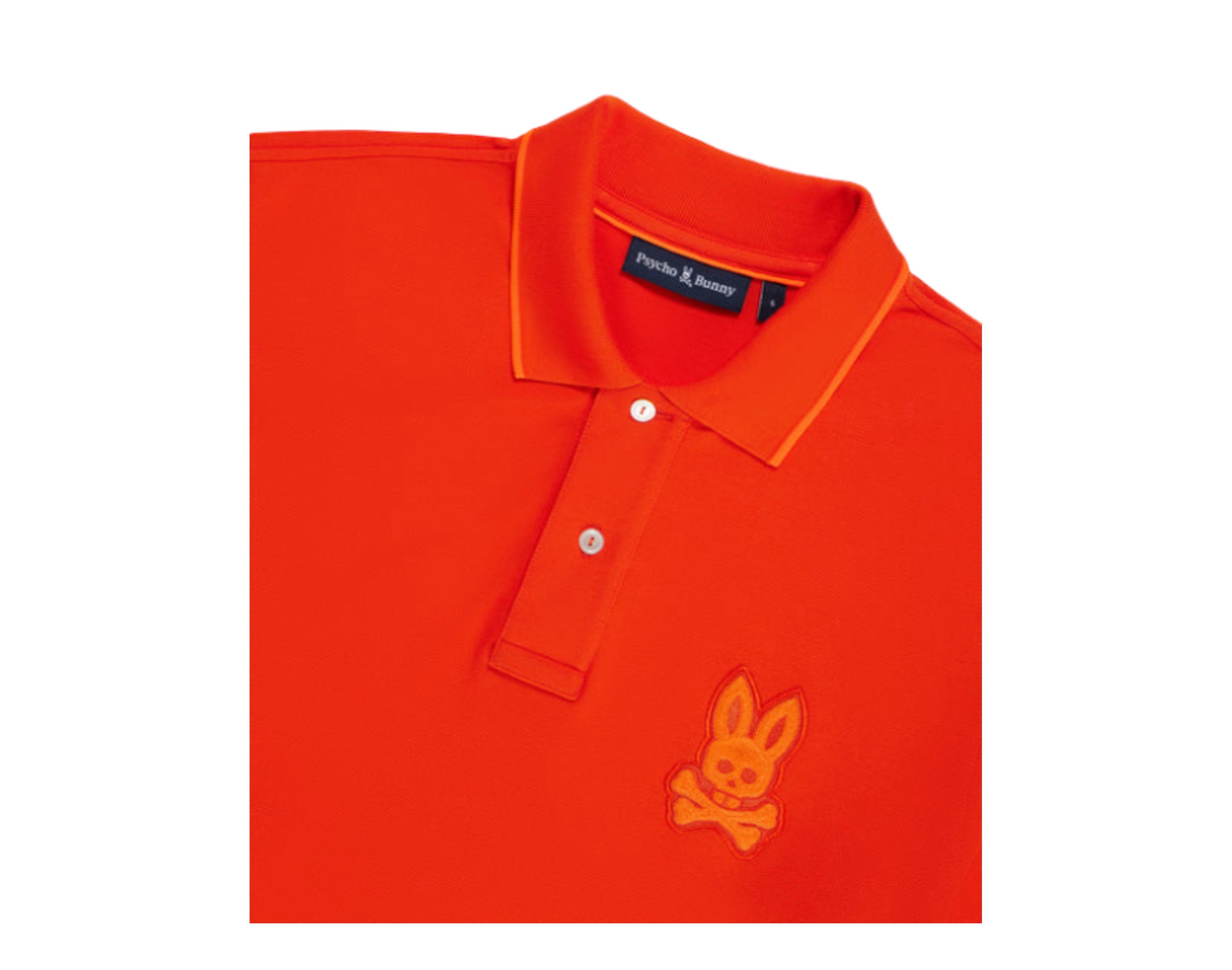 Psycho Bunny Cleveland Chainstitch Pique Polo Men's Shirt