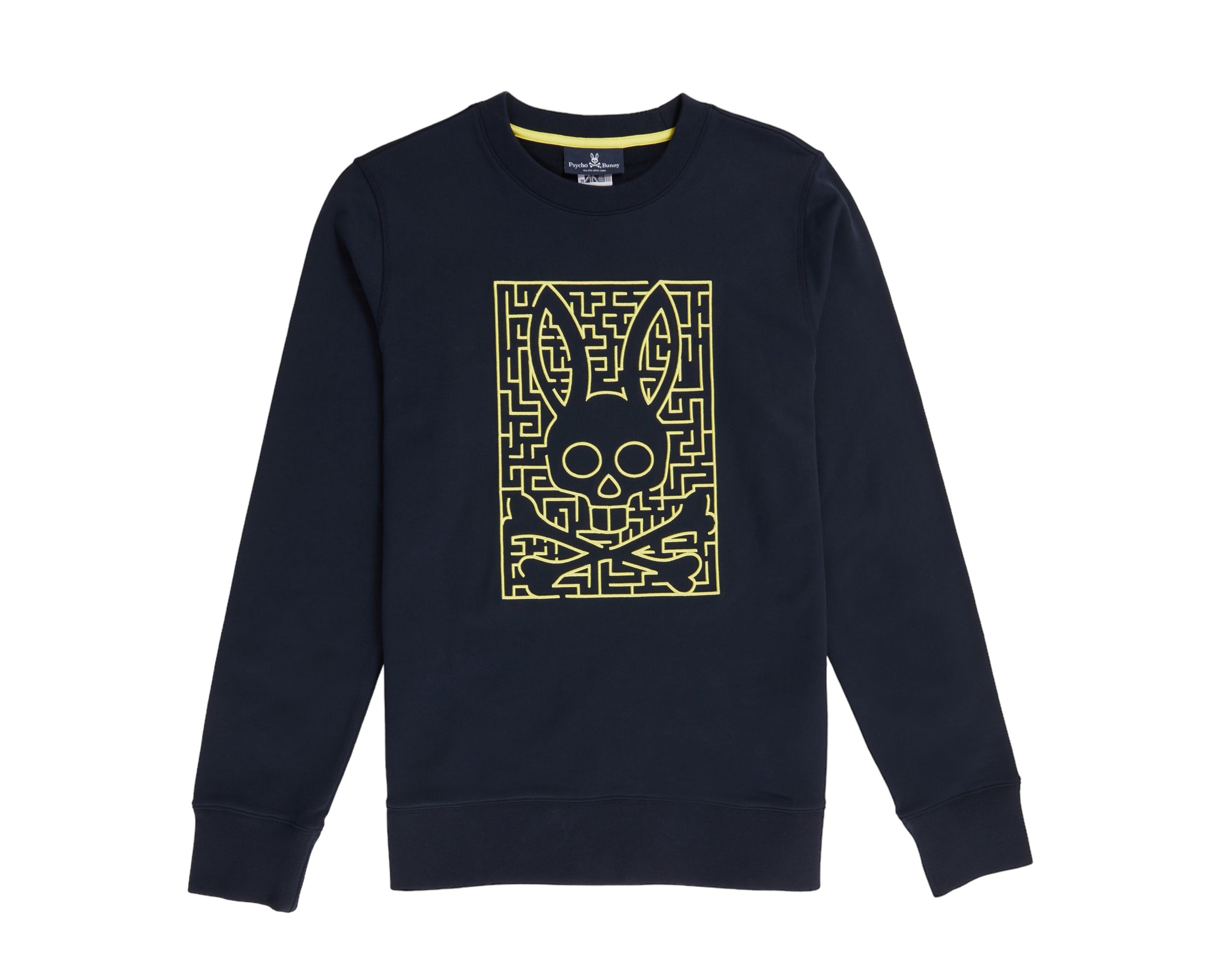 Psycho Bunny Pisani Embroidered Men's Sweatshirt