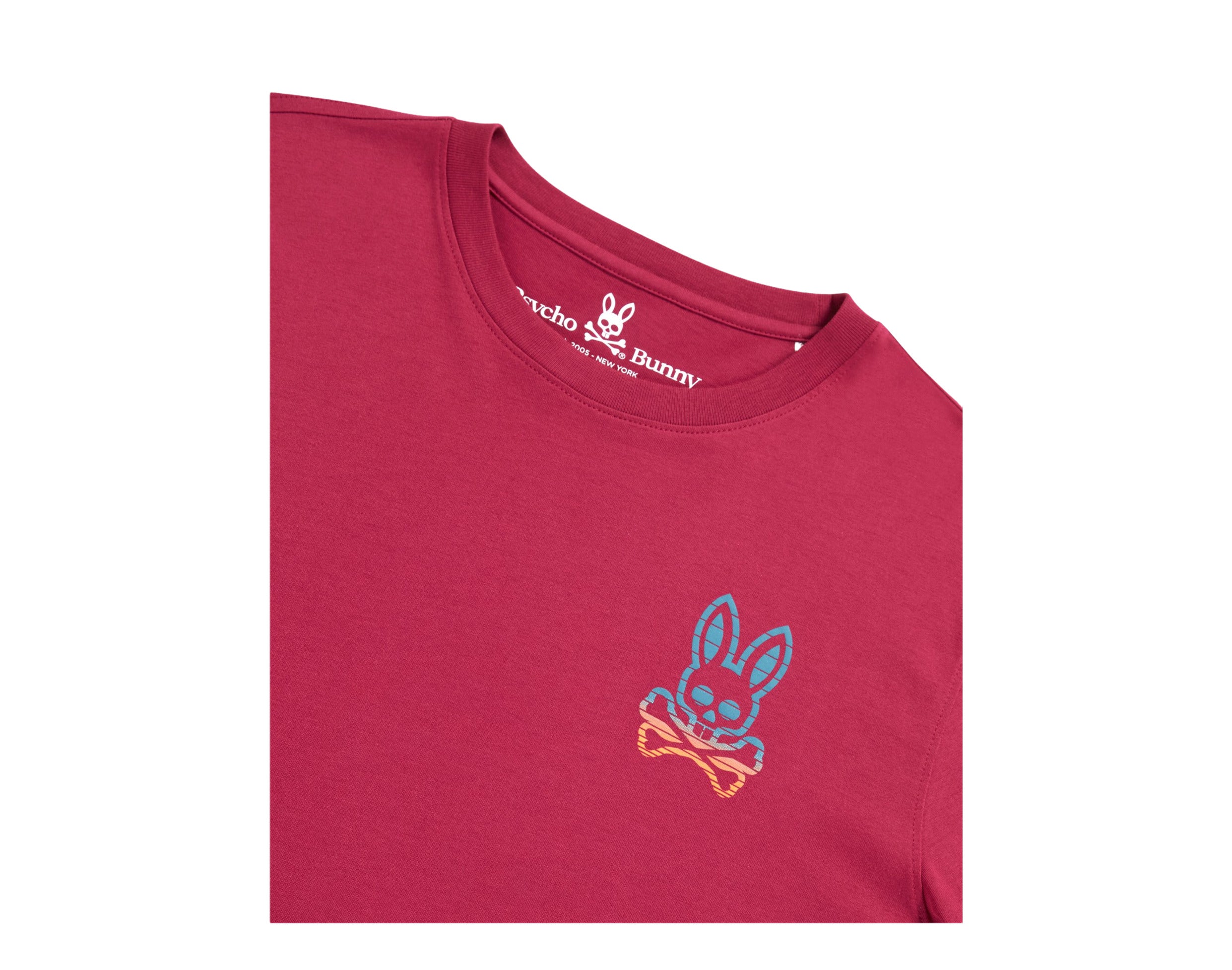 Psycho Bunny Egremont Graphic Men's Long Sleeve Tee Shirt