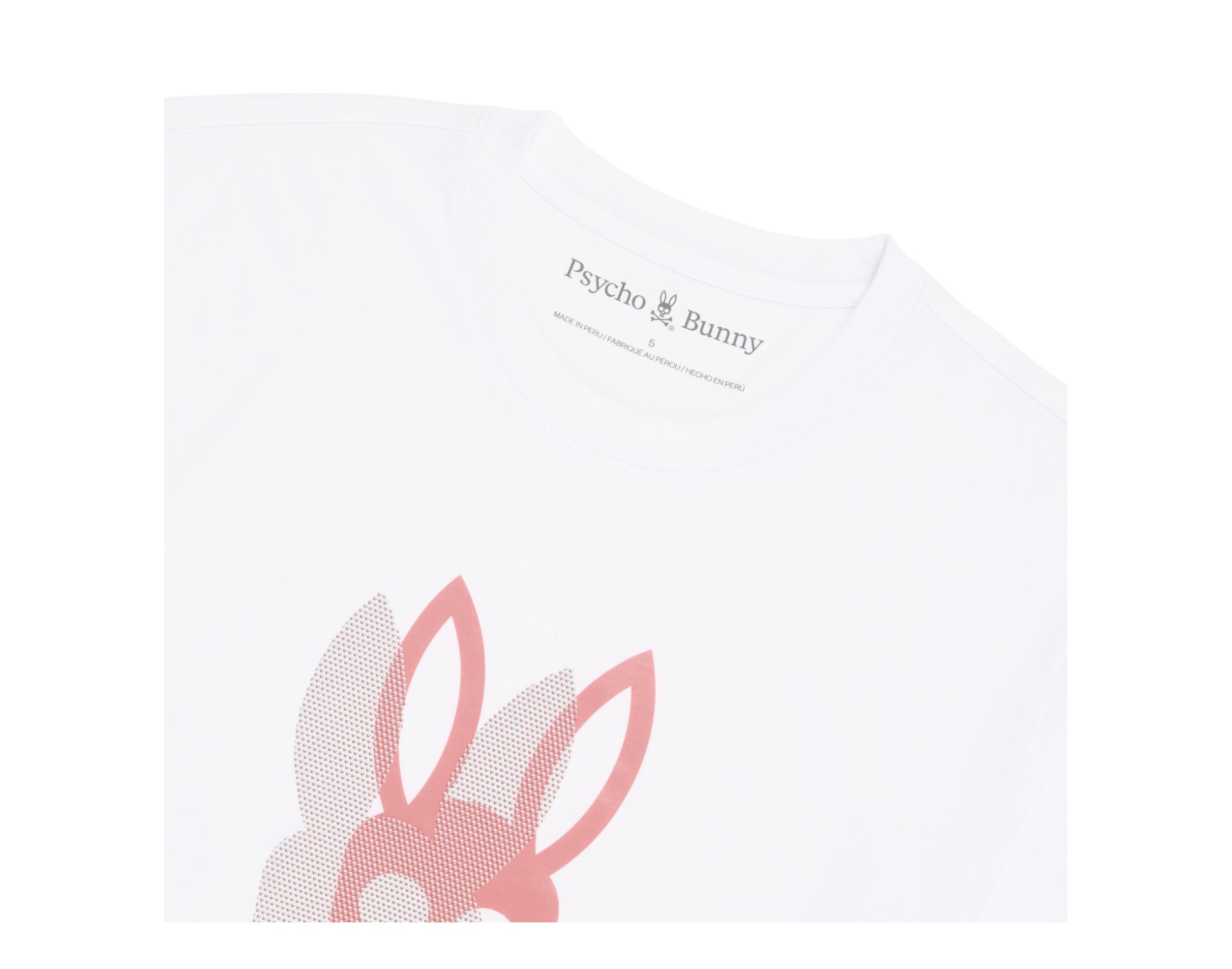 Psycho Bunny Chicago HD Dotted Graphic Men's Tee Shirt