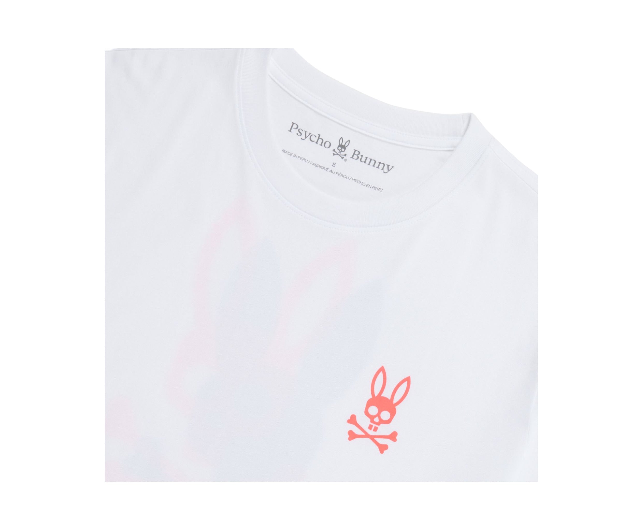 Psycho Bunny Chicago Back Graphic Men's Tee Shirt