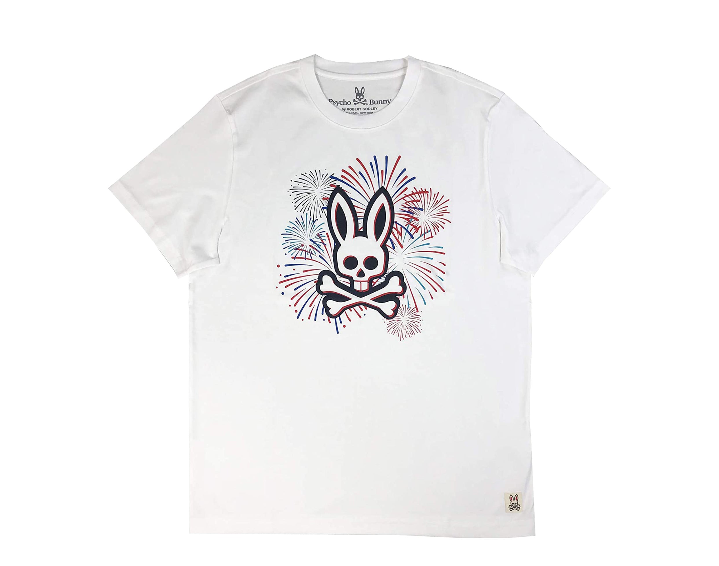 Psycho Bunny Festival Graphic Men's Tee Shirt