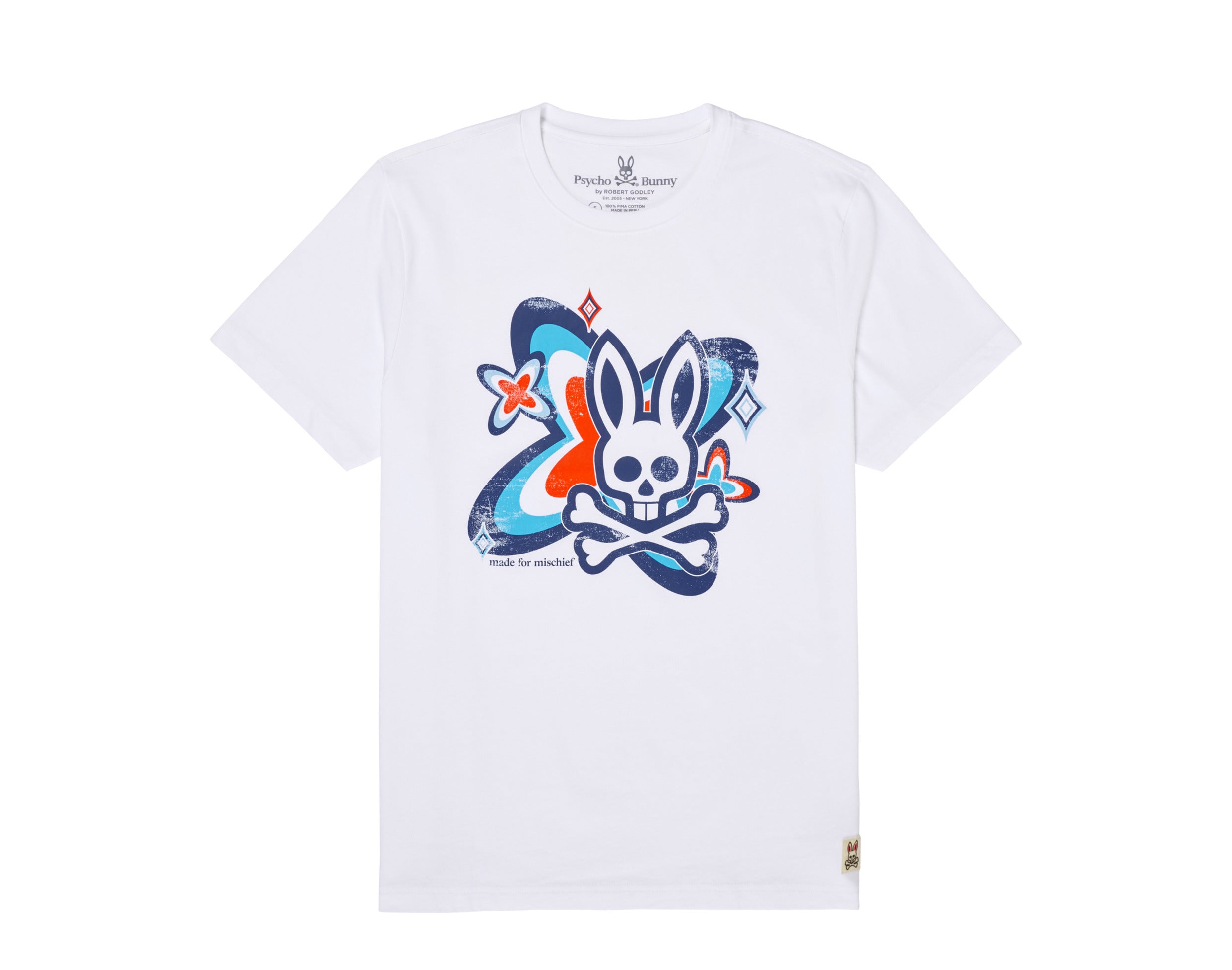 Psycho Bunny Purdy Graphic Men's Tee Shirt