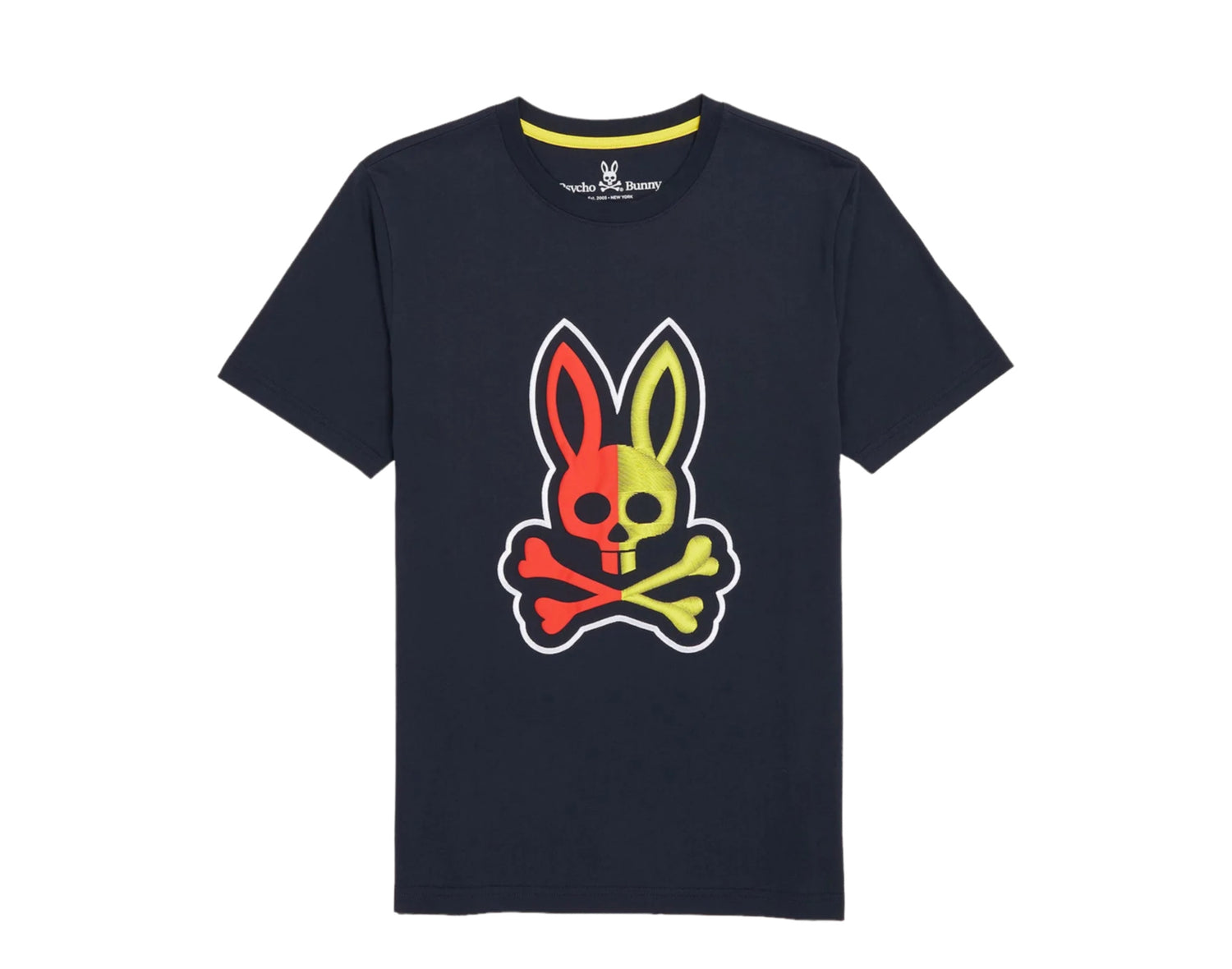 Psycho Bunny Cooper Split Bunny Logo Men's Tee Shirt