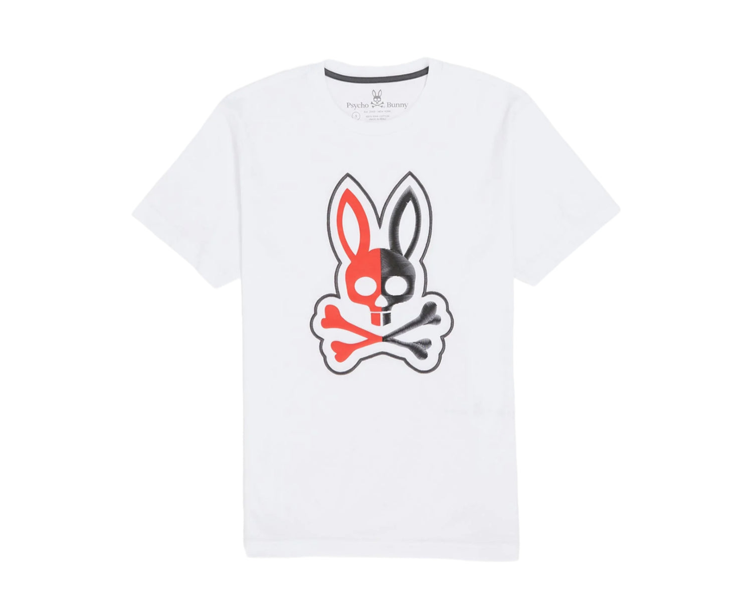 Psycho Bunny Cooper Split Bunny Logo Men's Tee Shirt