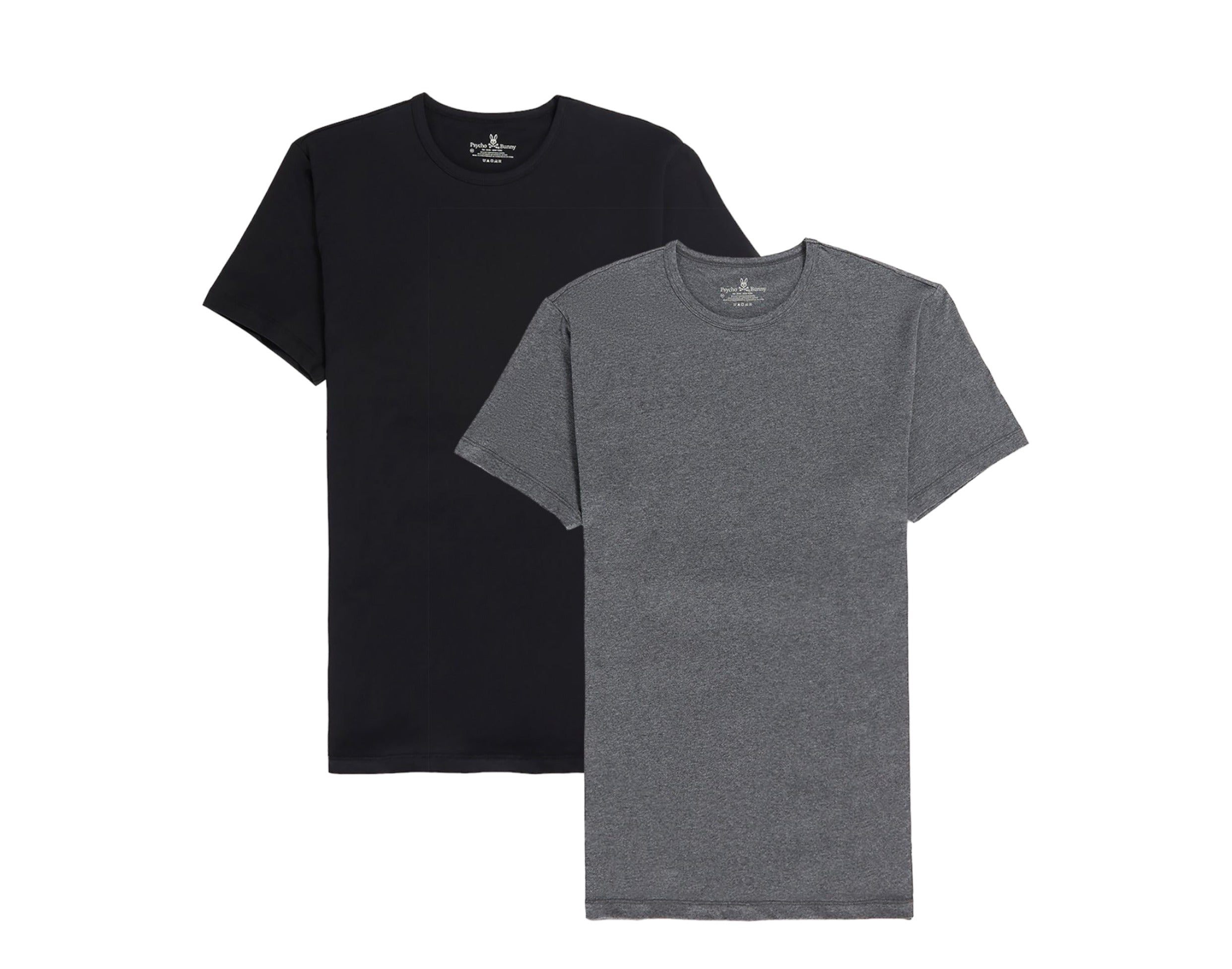 Psycho Bunny Crew Neck Tee Men's Undershirt 2-Pack