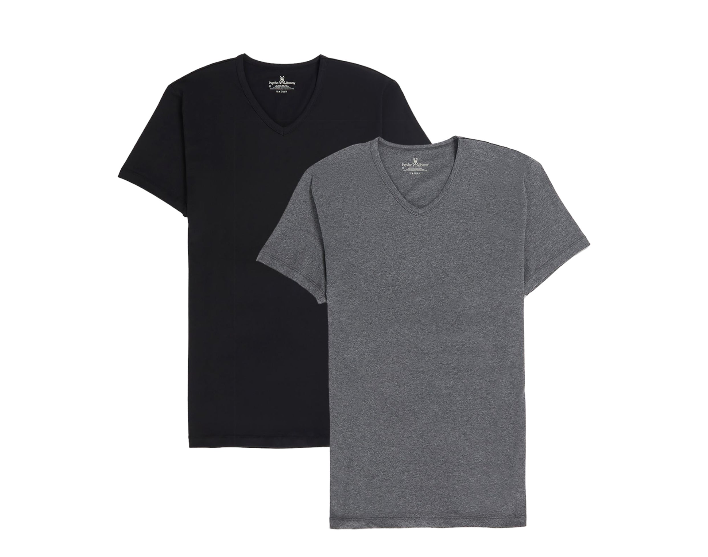 Psycho Bunny V-Neck Tee Men's Undershirt 2-Pack