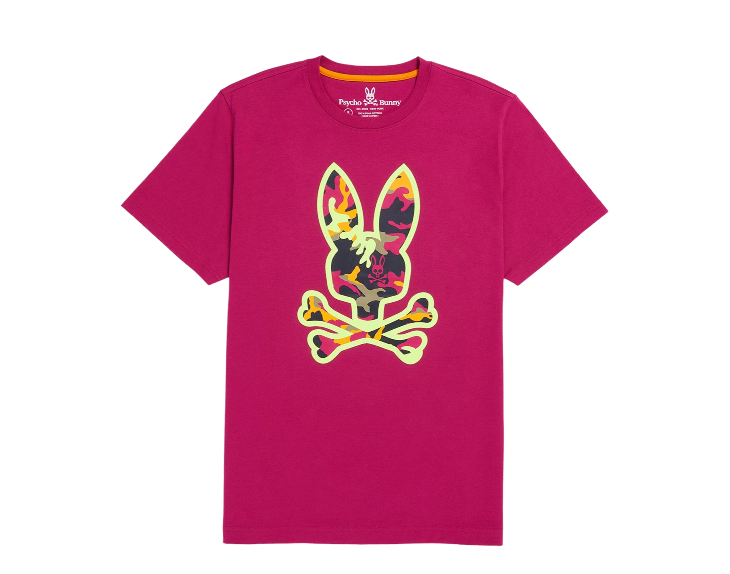 Psycho Bunny Allen Camo Graphic Men's Tee Shirt