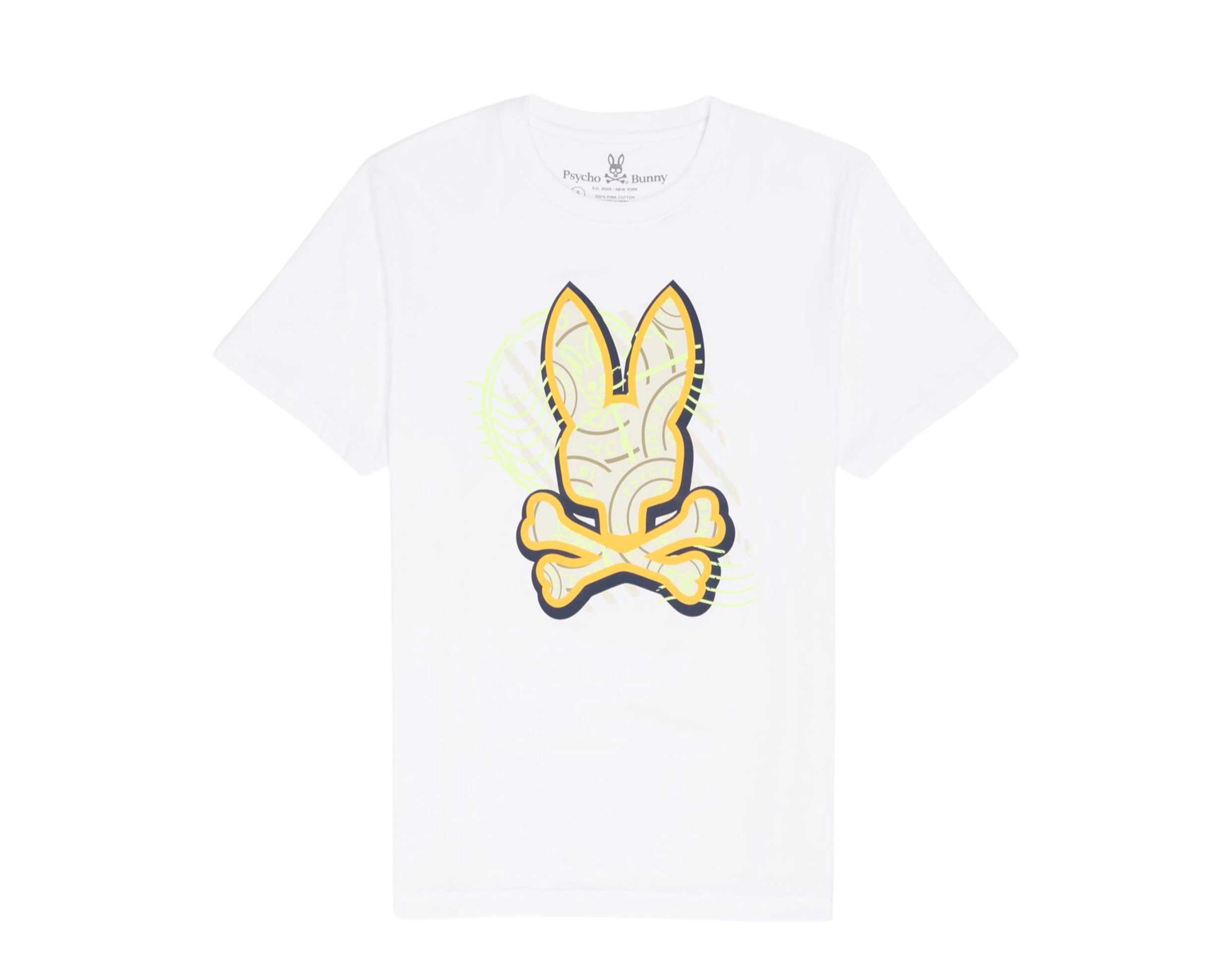 Psycho Bunny Broome Graphic Men's Tee Shirt