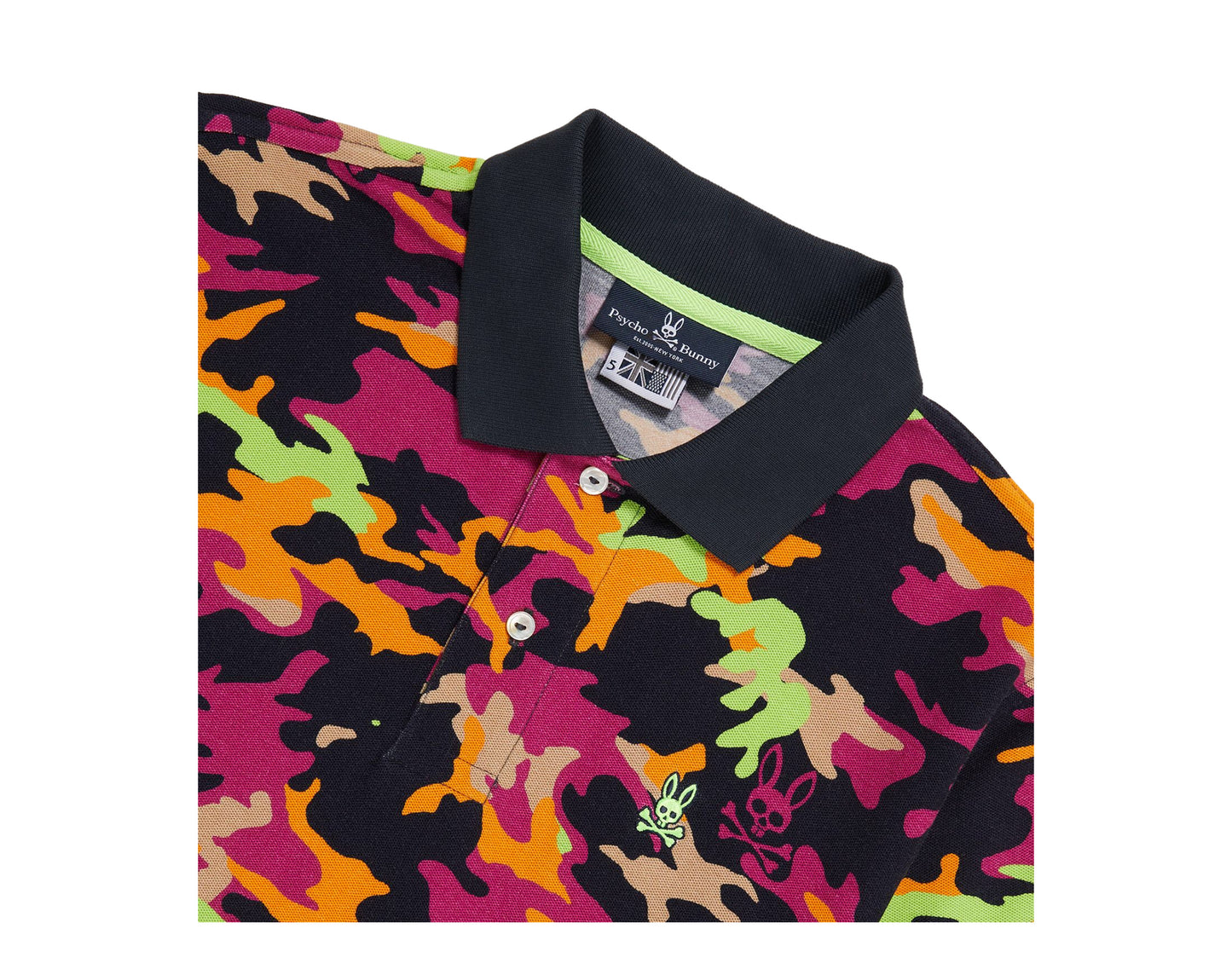 Psycho Bunny Allen Camo Polo Men's Big and Tall Shirt