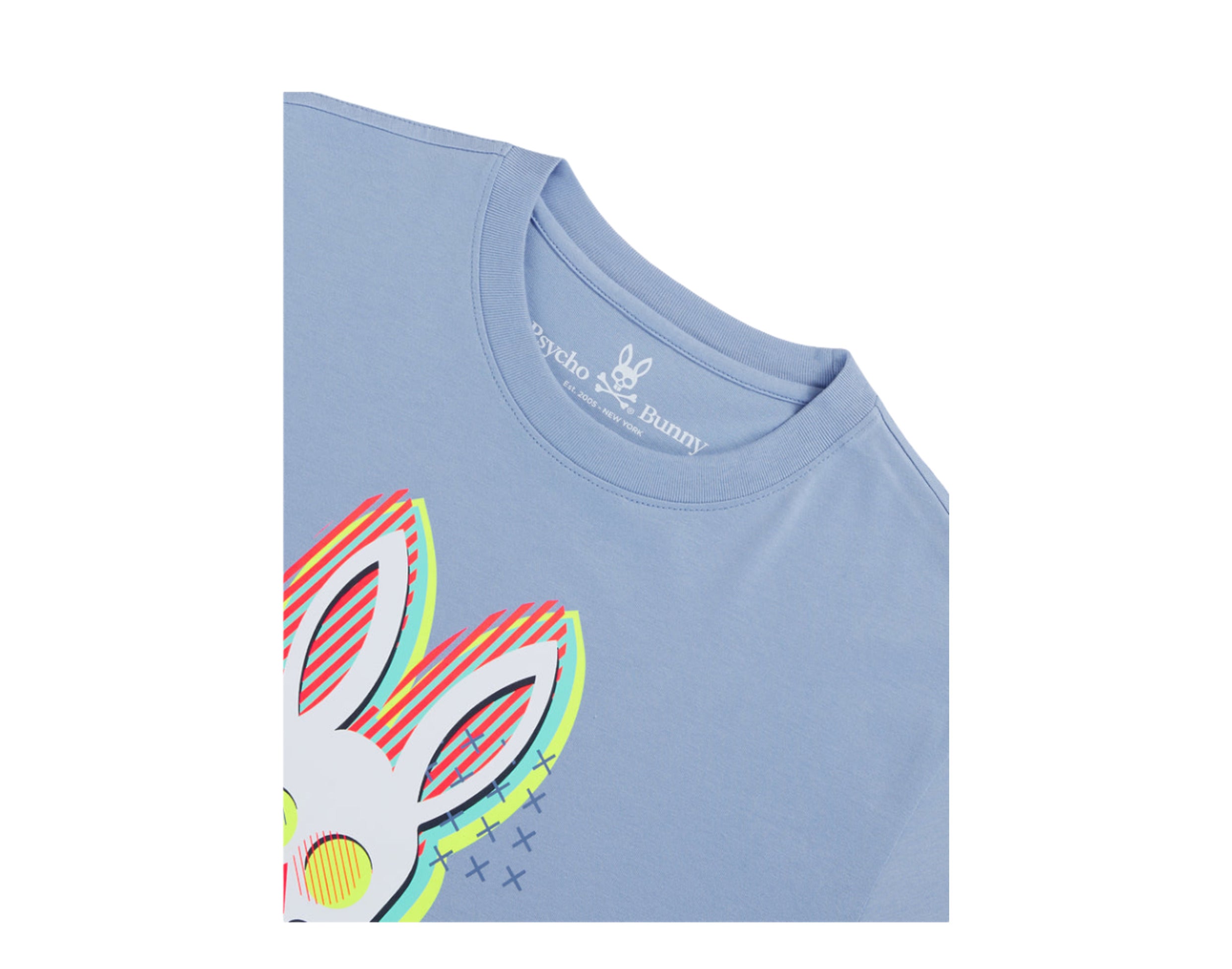 Psycho Bunny Ethan Deco Bunny Men's Big and Tall Tee Shirt