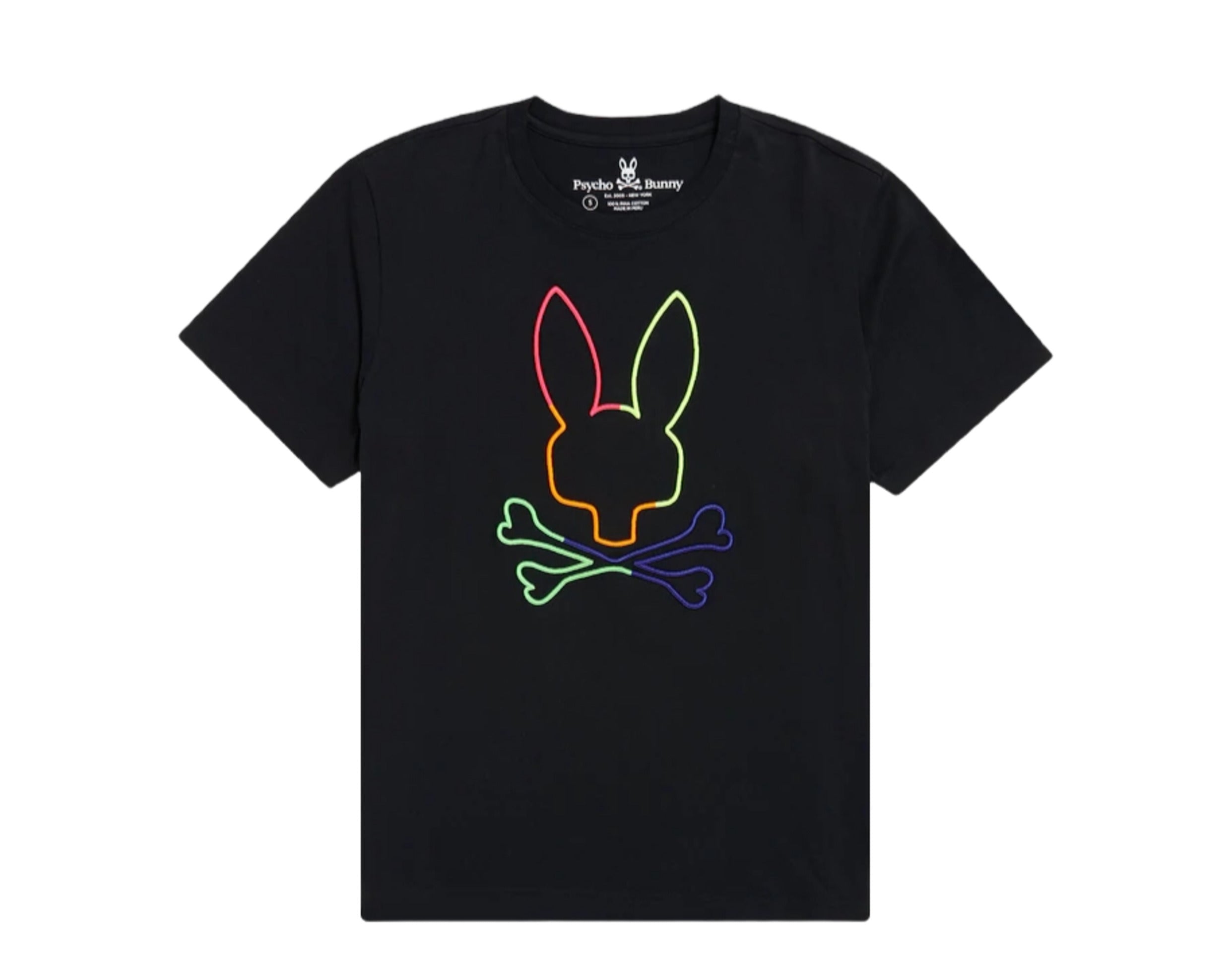 Psycho Bunny Leo Bunny Men's Big and Tall Tee Shirt