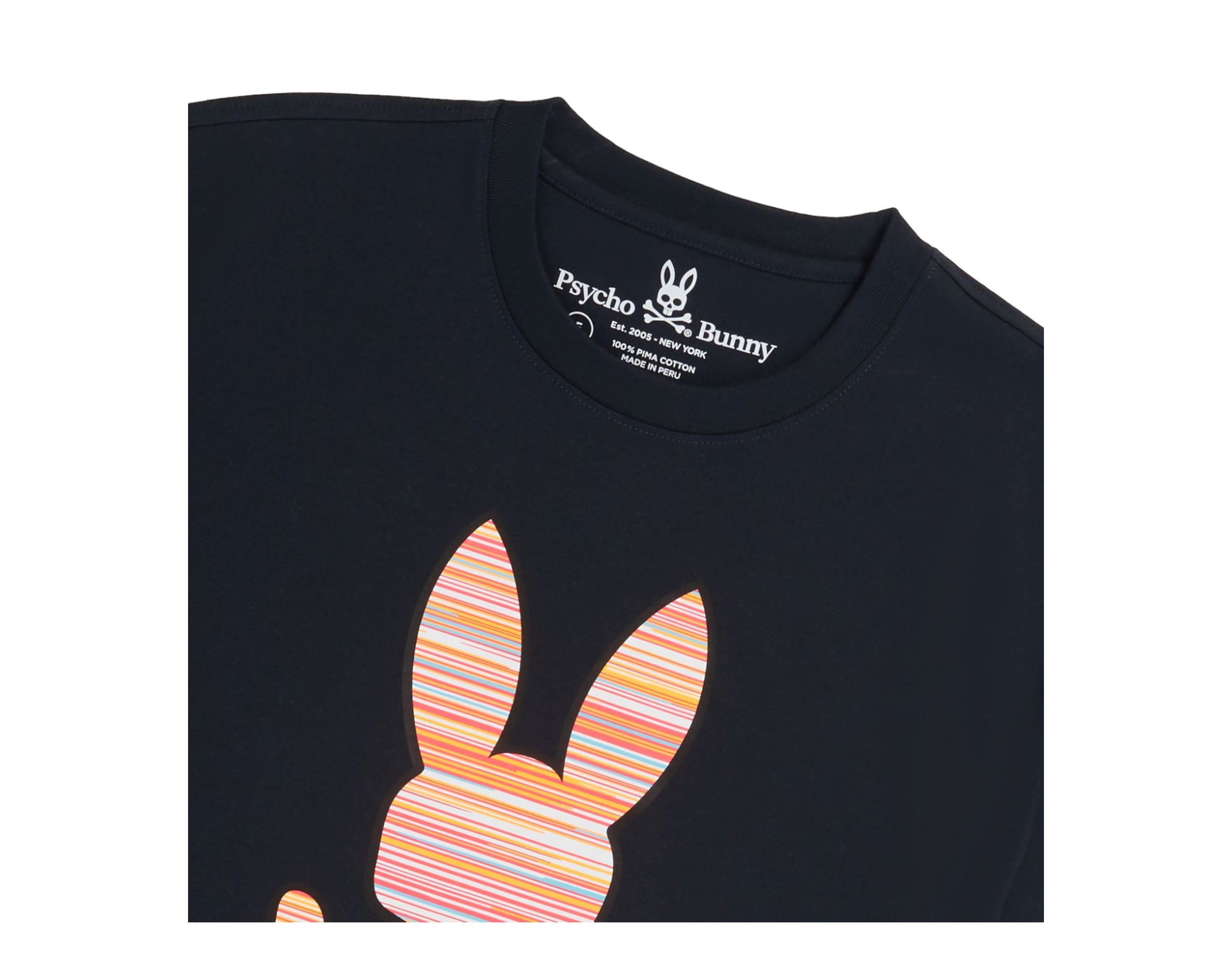 Psycho Bunny Newell Graphic Men's Big and Tall Tee Shirt