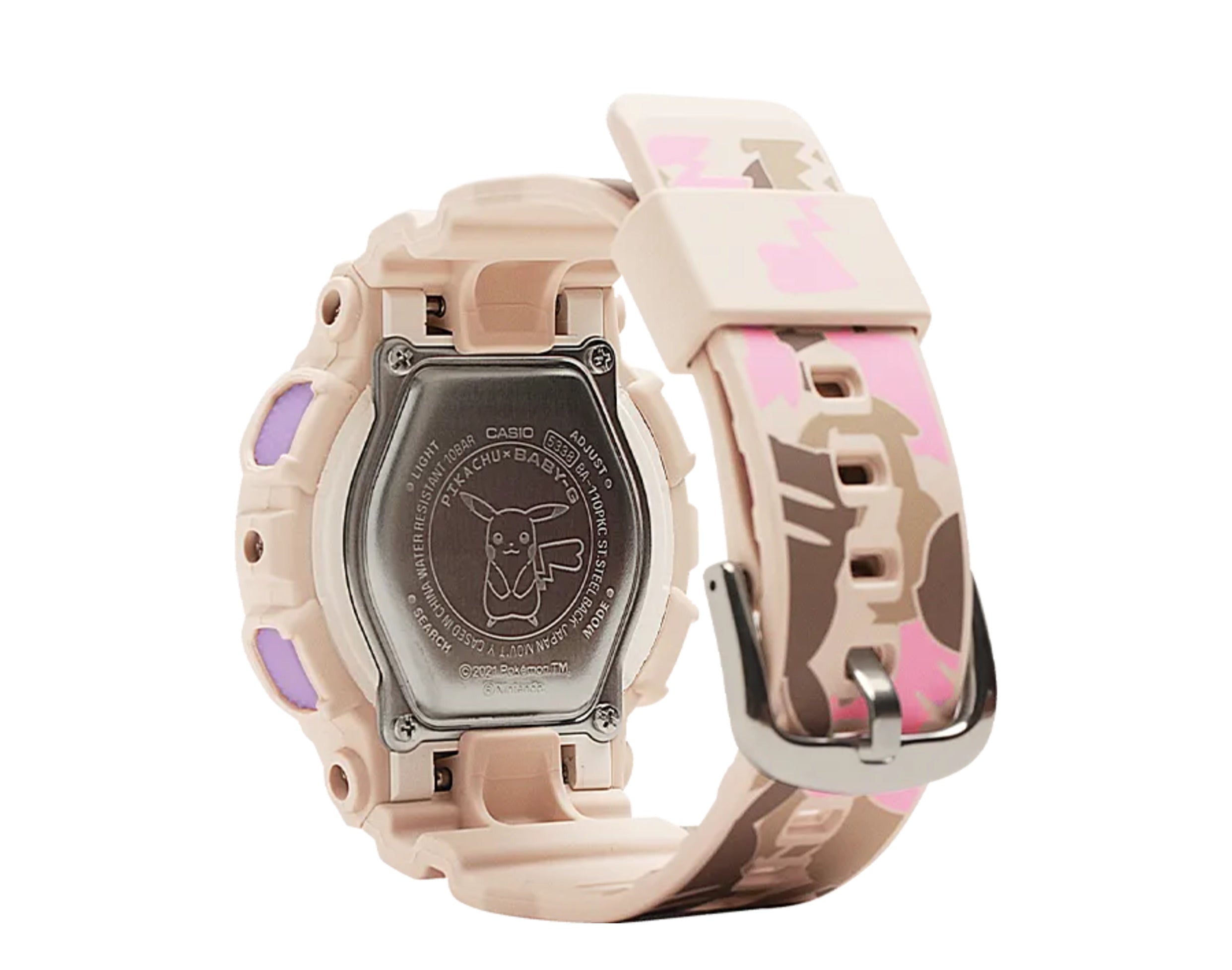 Casio G-Shock x Pokémon Baby-G BA110PKC Analog Digital Resin Watch