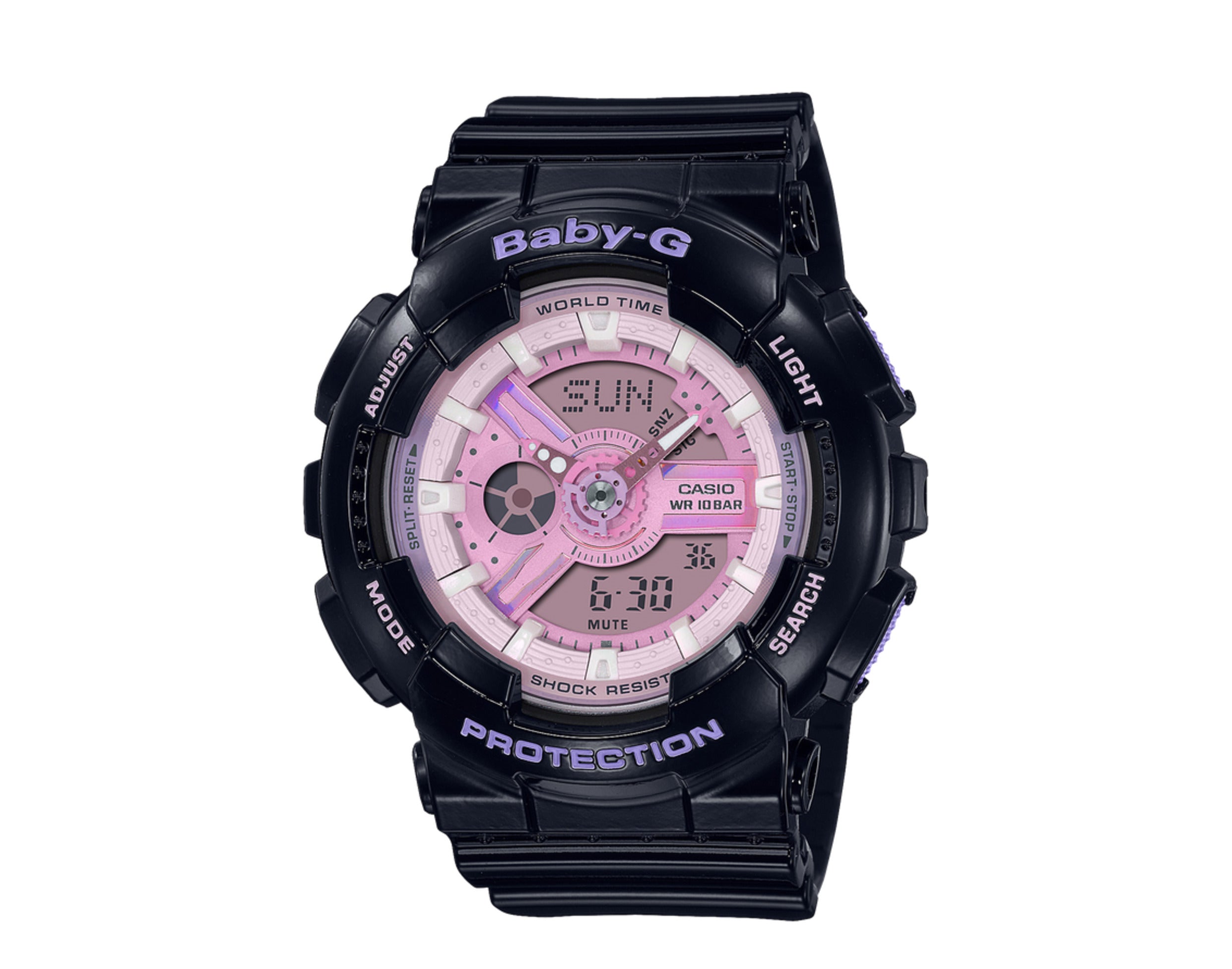 Casio G-Shock Baby-G BA110PL Pastel Analog Digital Resin Watch