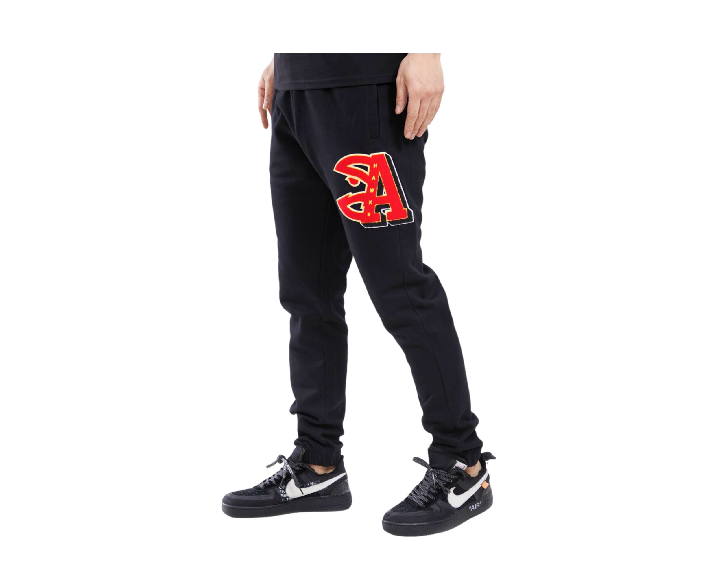 Pro Standard NBA Atlanta Hawks Mash Up Logo Men's Sweatpants