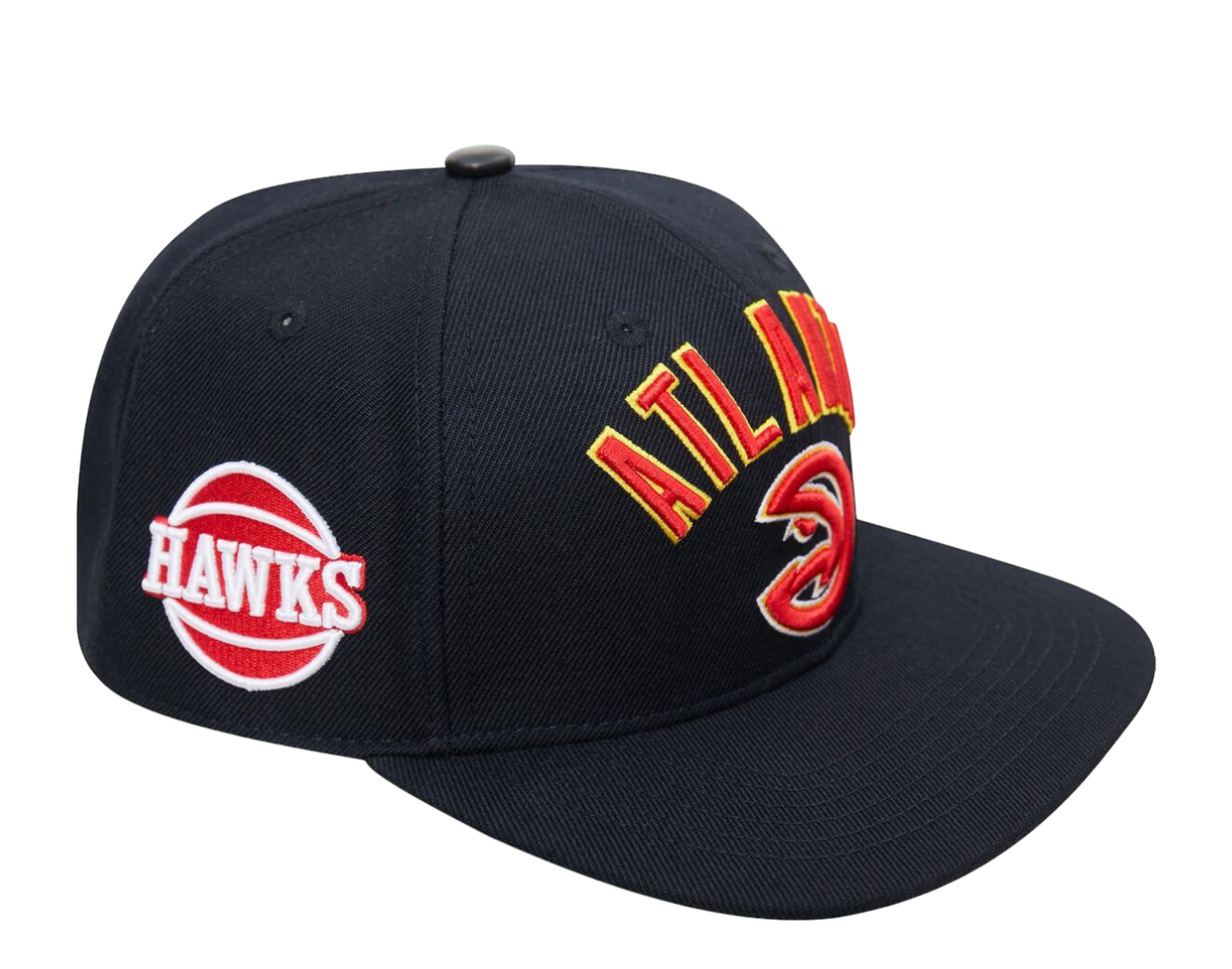 Pro Standard NBA Atlanta Hawks Stacked Logo Snapback Hat