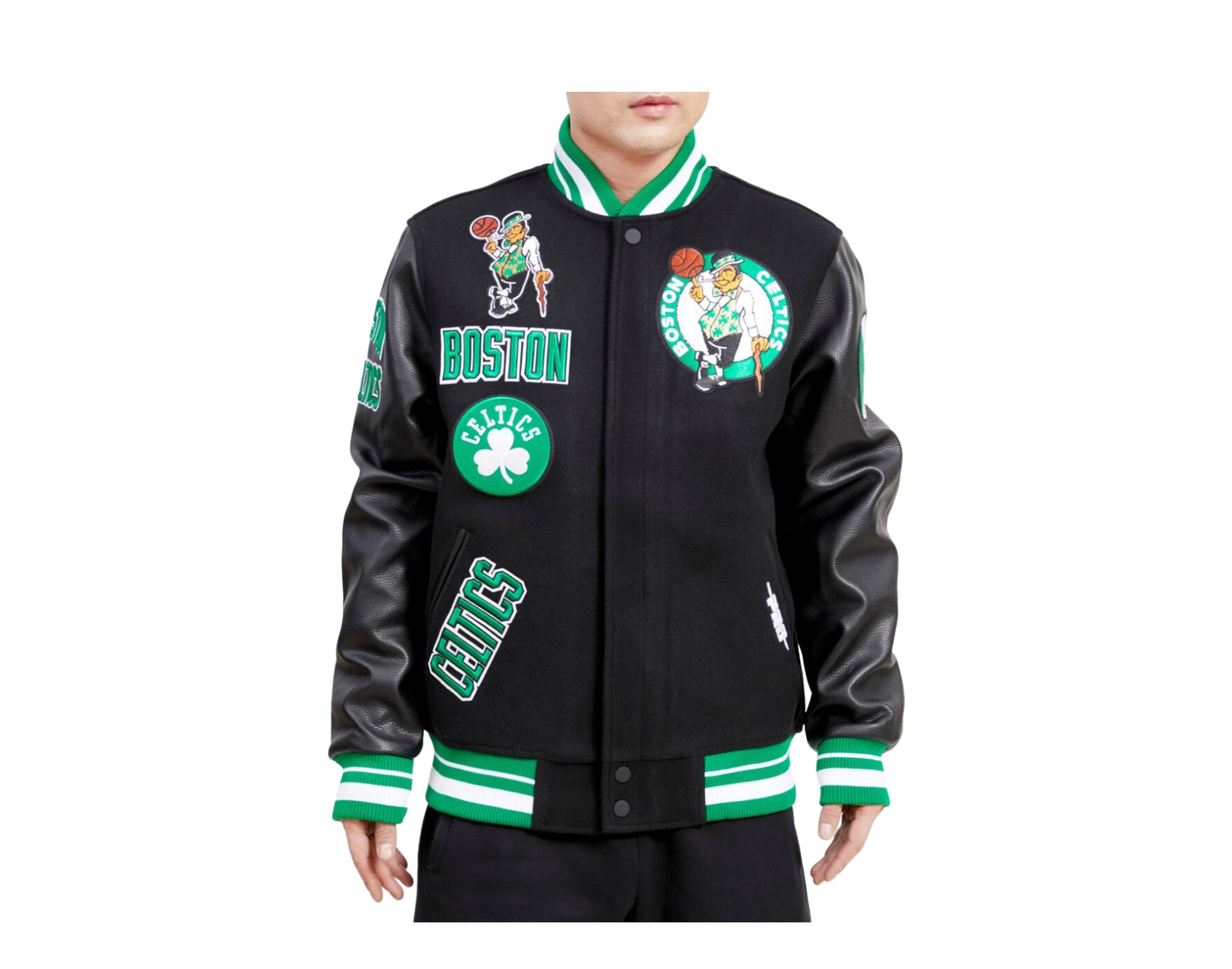 Pro Standard NBA Boston Celtics Retro Classic Varsity Men's Jacket