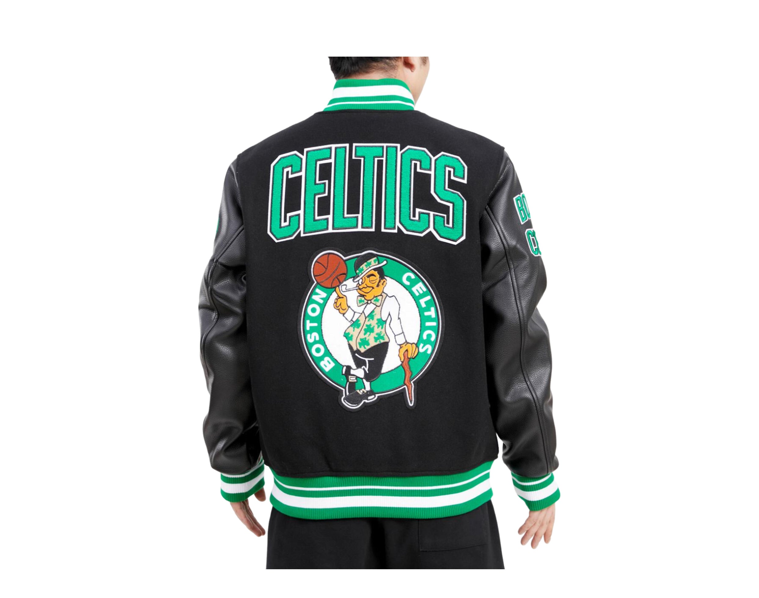 Pro Standard NBA Boston Celtics Retro Classic Varsity Men's Jacket