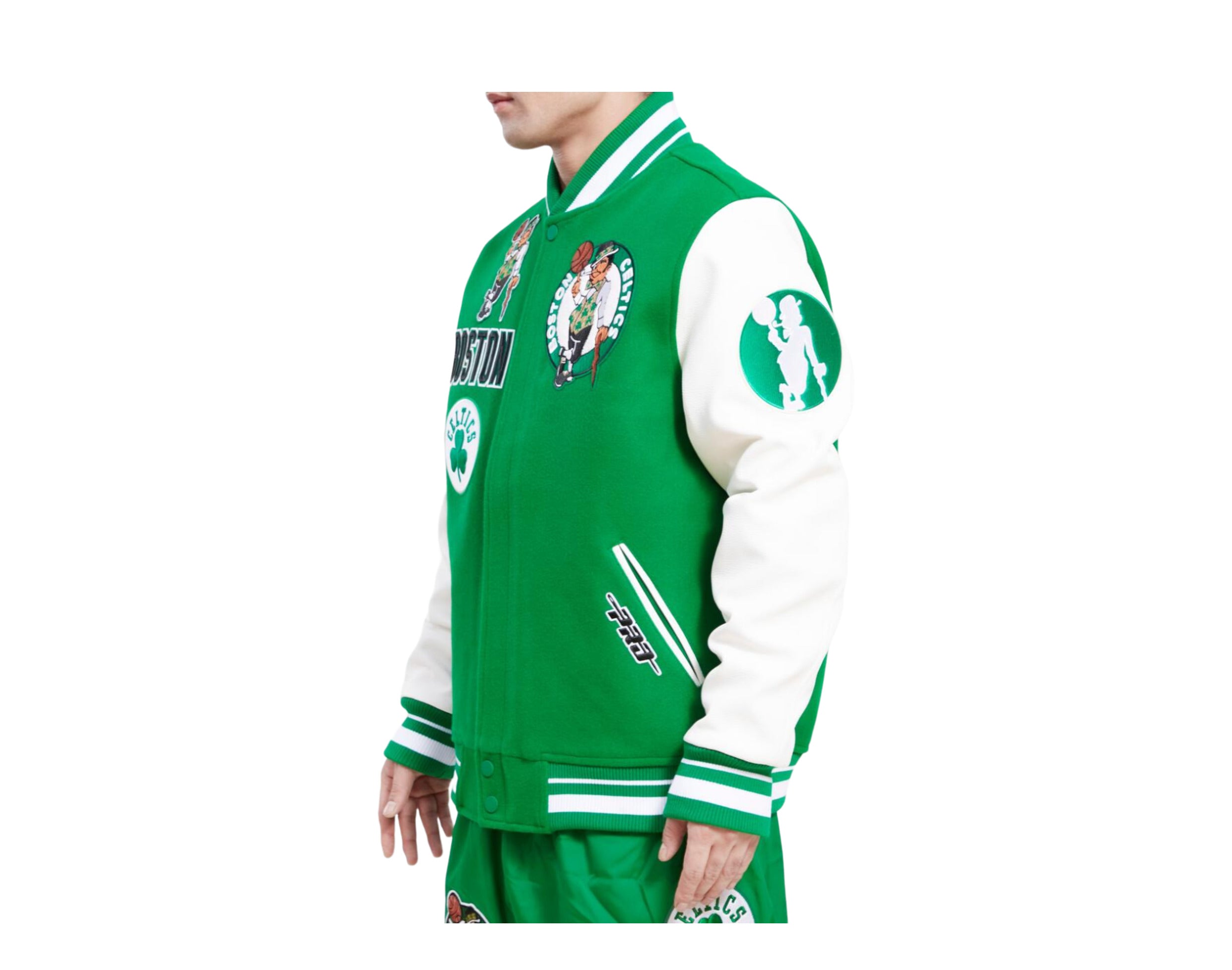 Pro Standard NBA Boston Celtics Retro Classic Varsity Men's Jacket