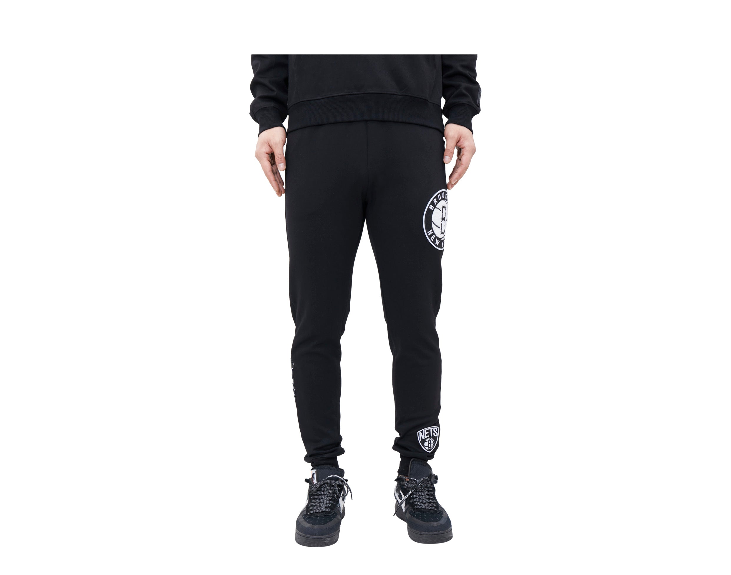 Pro Standard NBA Brooklyn Nets Logo Blended Joggers Men's Pants