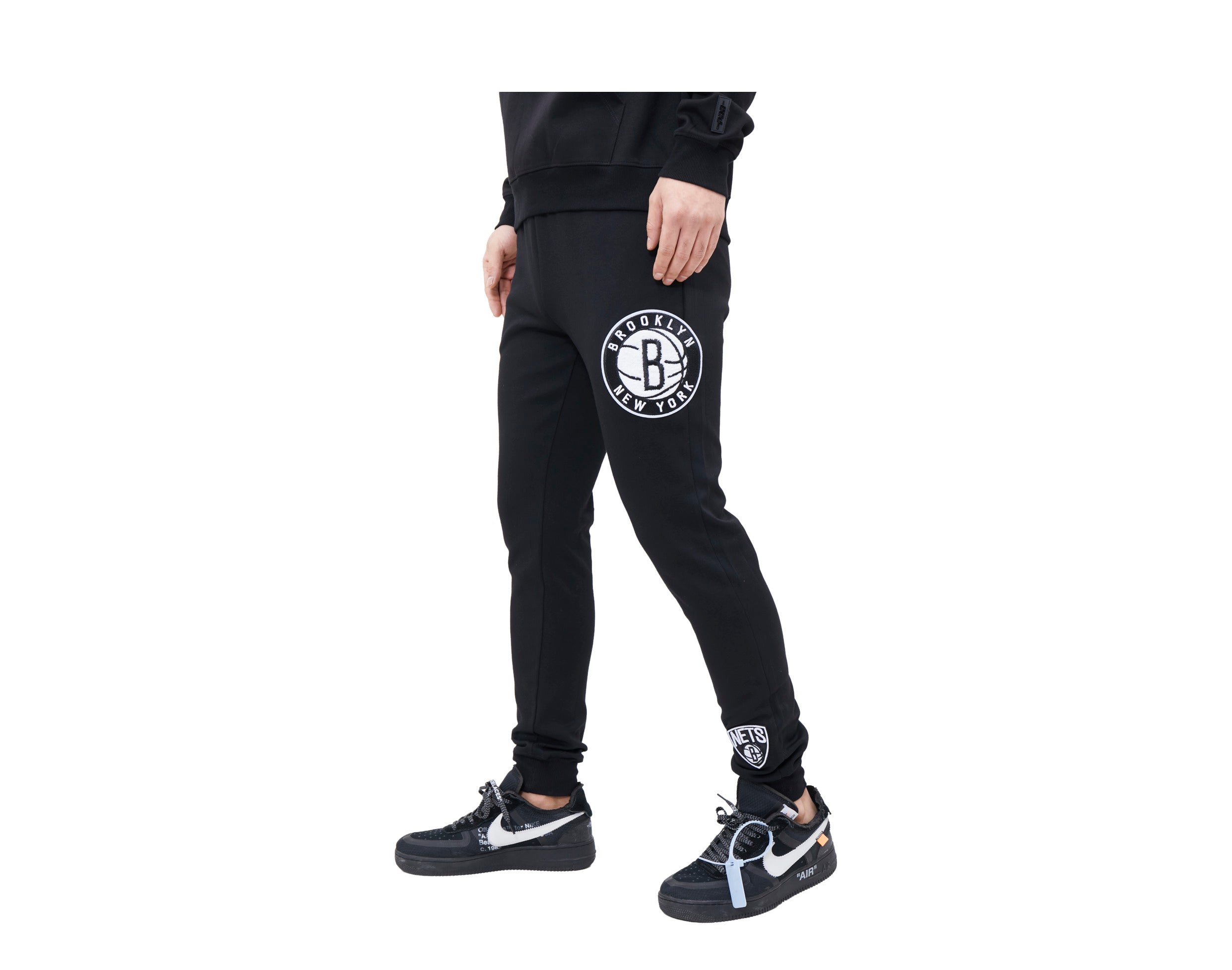 Pro Standard NBA Brooklyn Nets Logo Blended Joggers Men's Pants