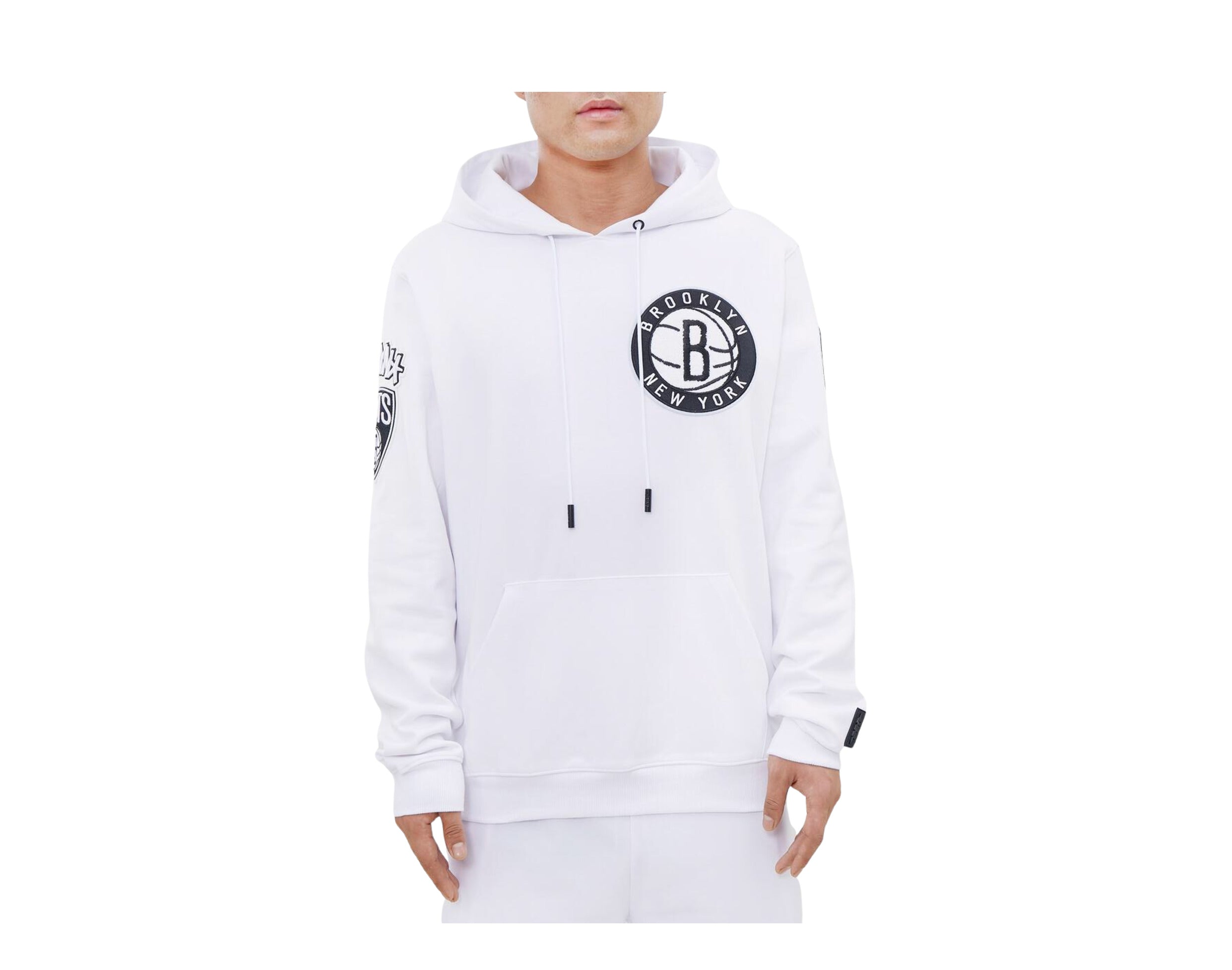 Pro Standard NBA Brooklyn Nets Logo Blended P/O Men's Hoodie