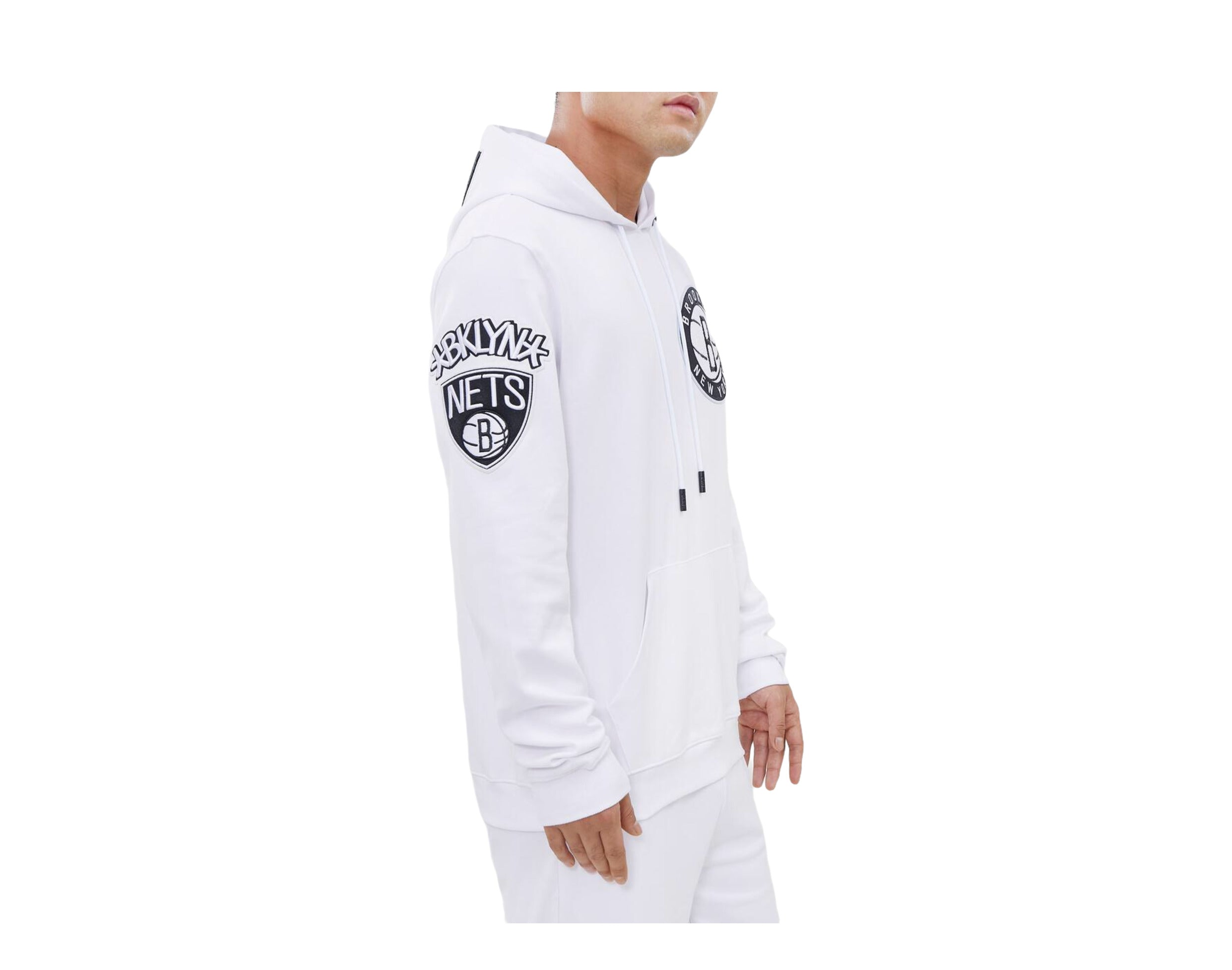 Pro Standard NBA Brooklyn Nets Logo Blended P/O Men's Hoodie