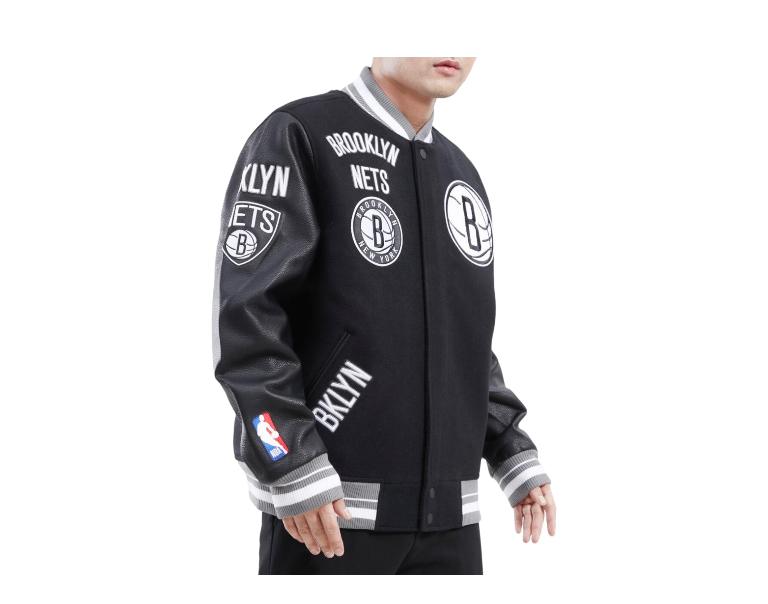 Pro Standard NBA Brooklyn Nets Retro Classic Varsity Men's Jacket