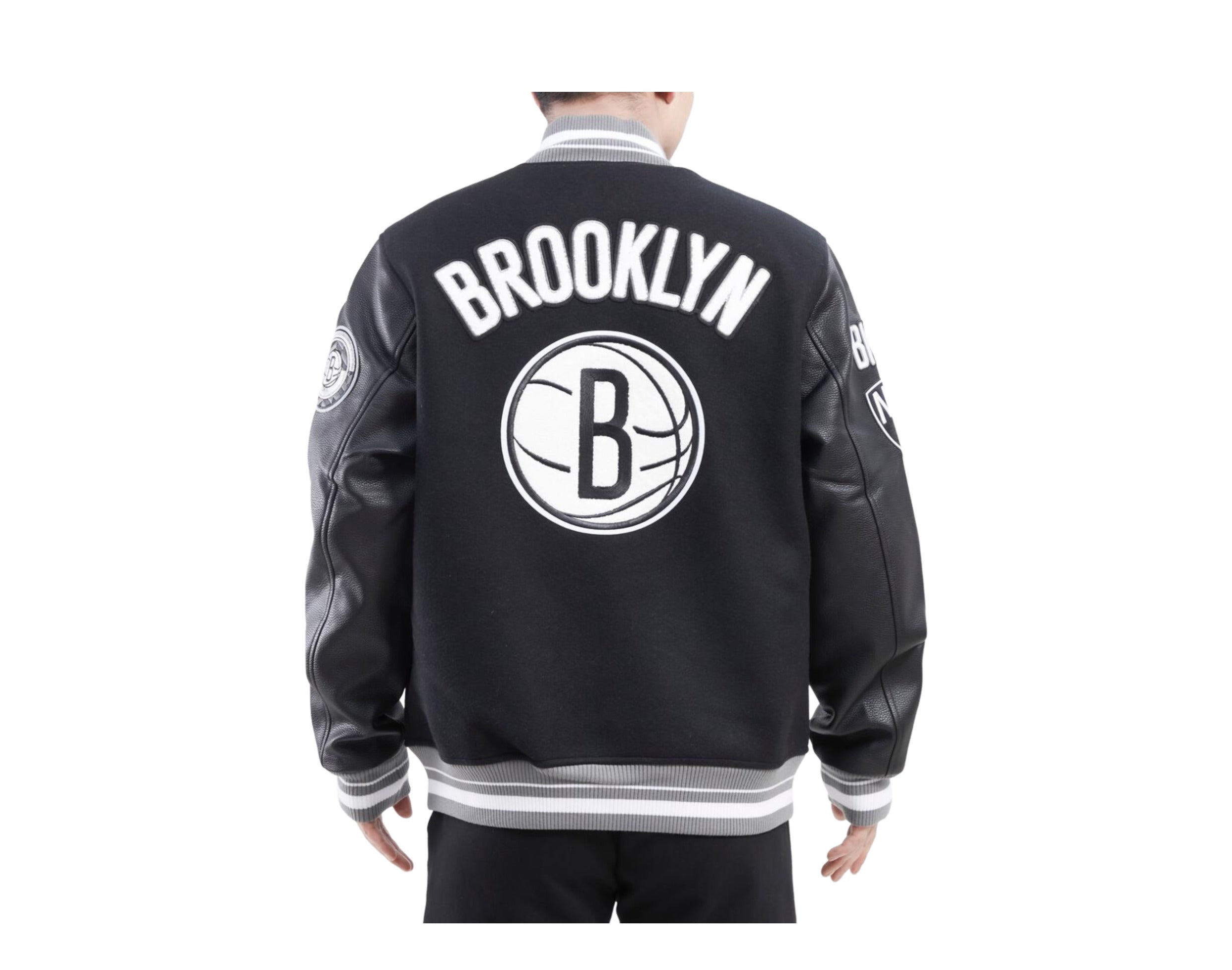 Pro Standard NBA Brooklyn Nets Retro Classic Varsity Men's Jacket