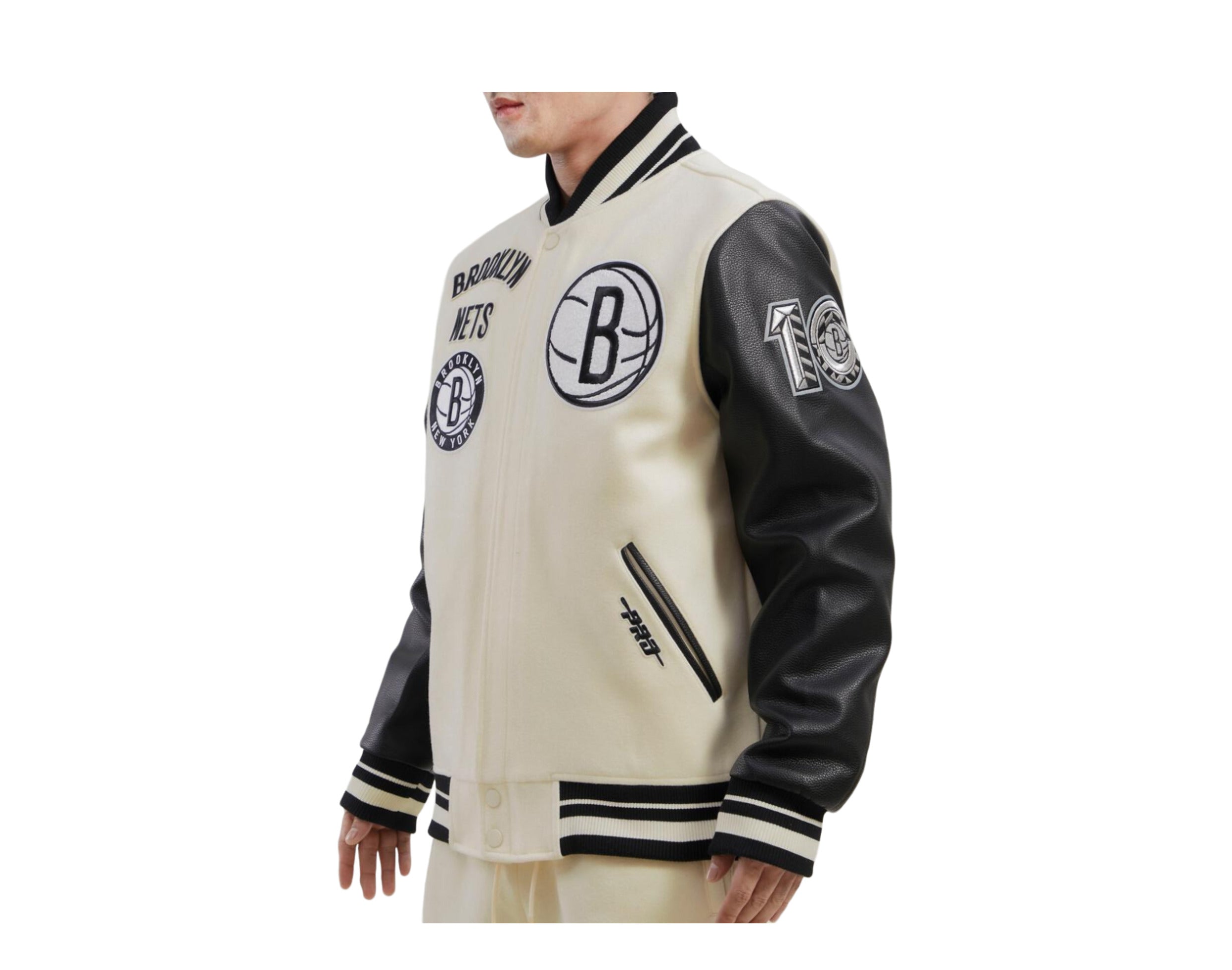 Pro Standard NBA Brooklyn Nets Retro Classic Varsity Men's Jacket