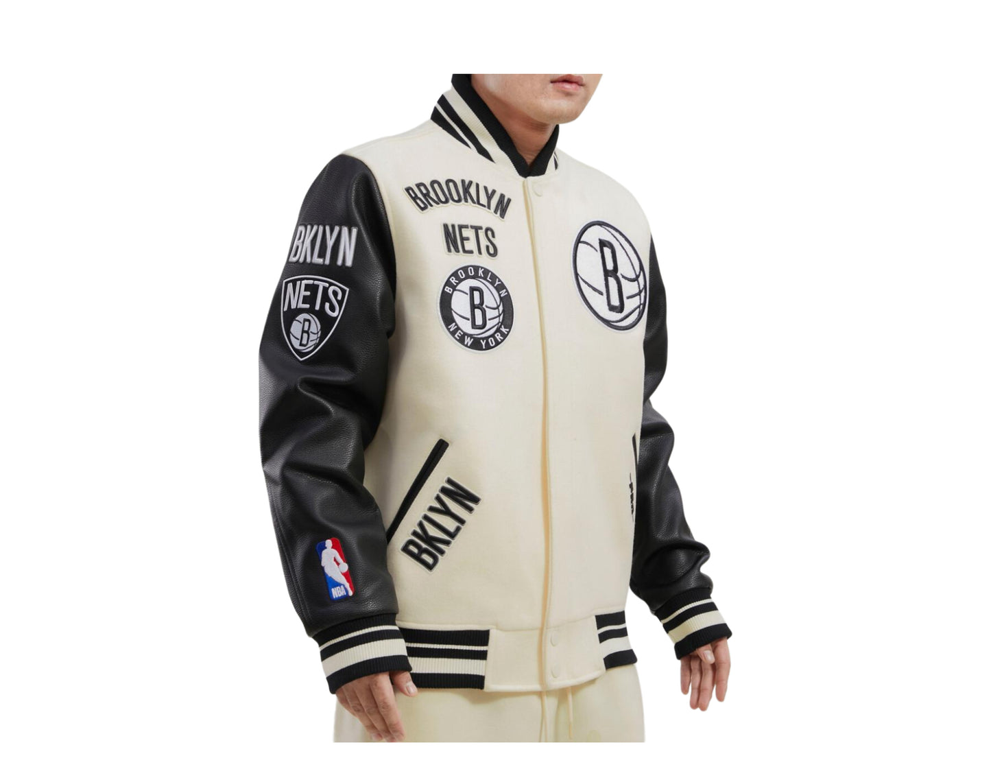 Pro Standard NBA Brooklyn Nets Retro Classic Varsity Men's Jacket