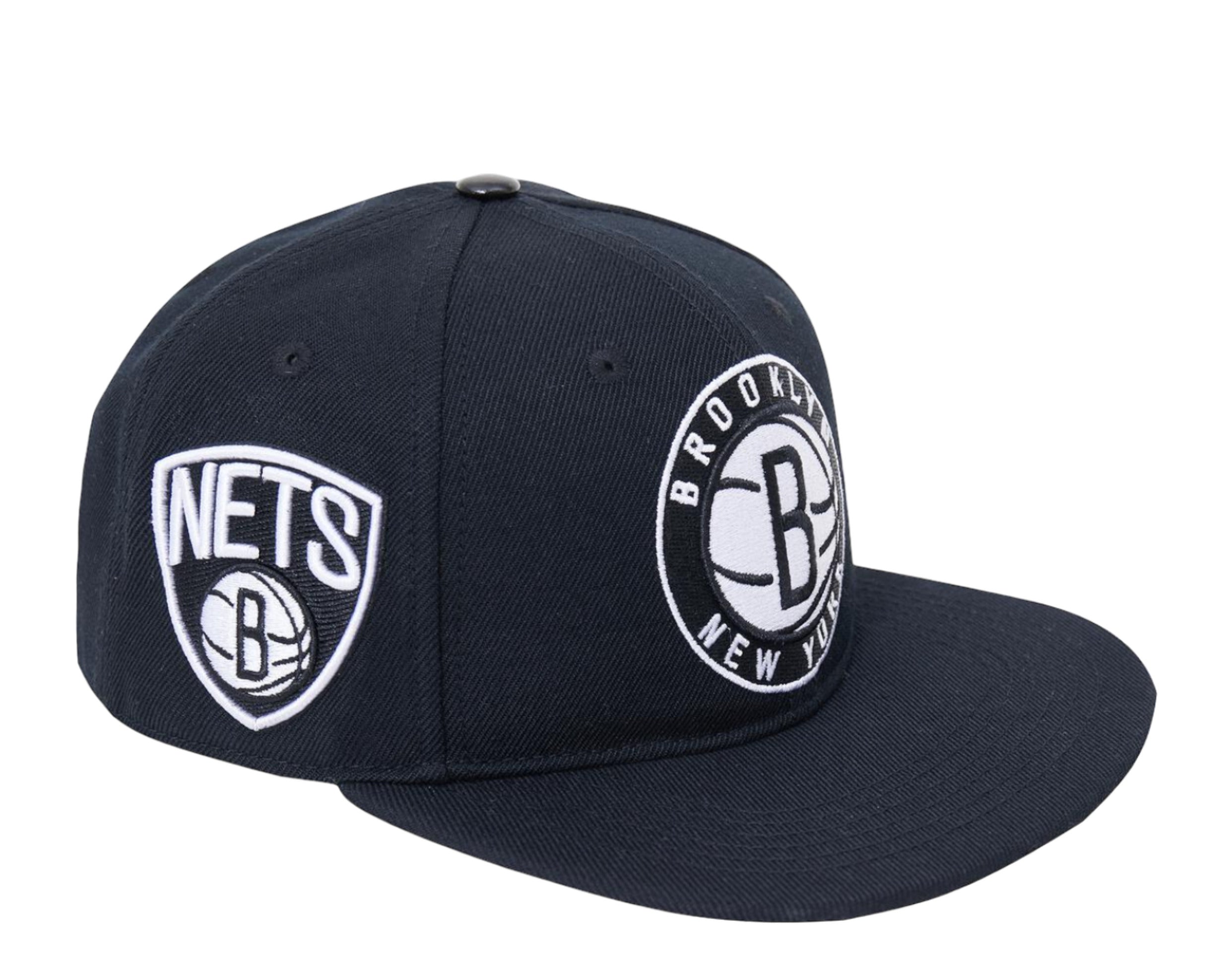 Pro Standard NBA Brooklyn Nets Logo Snapback Hat