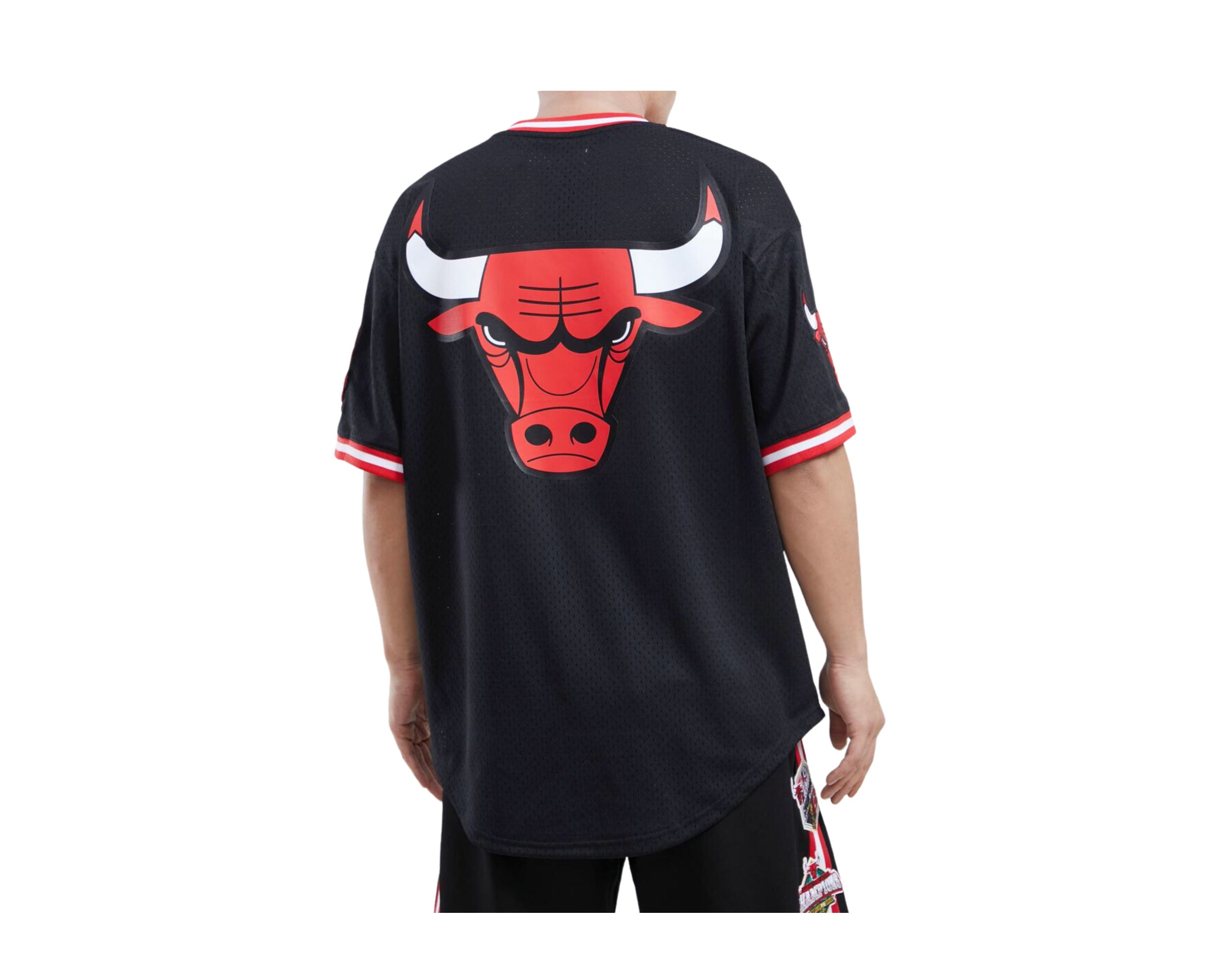 Pro Standard NBA Chicago Bulls Pro Team Black/Red Men's Shirt BCB15139-BLK - XL
