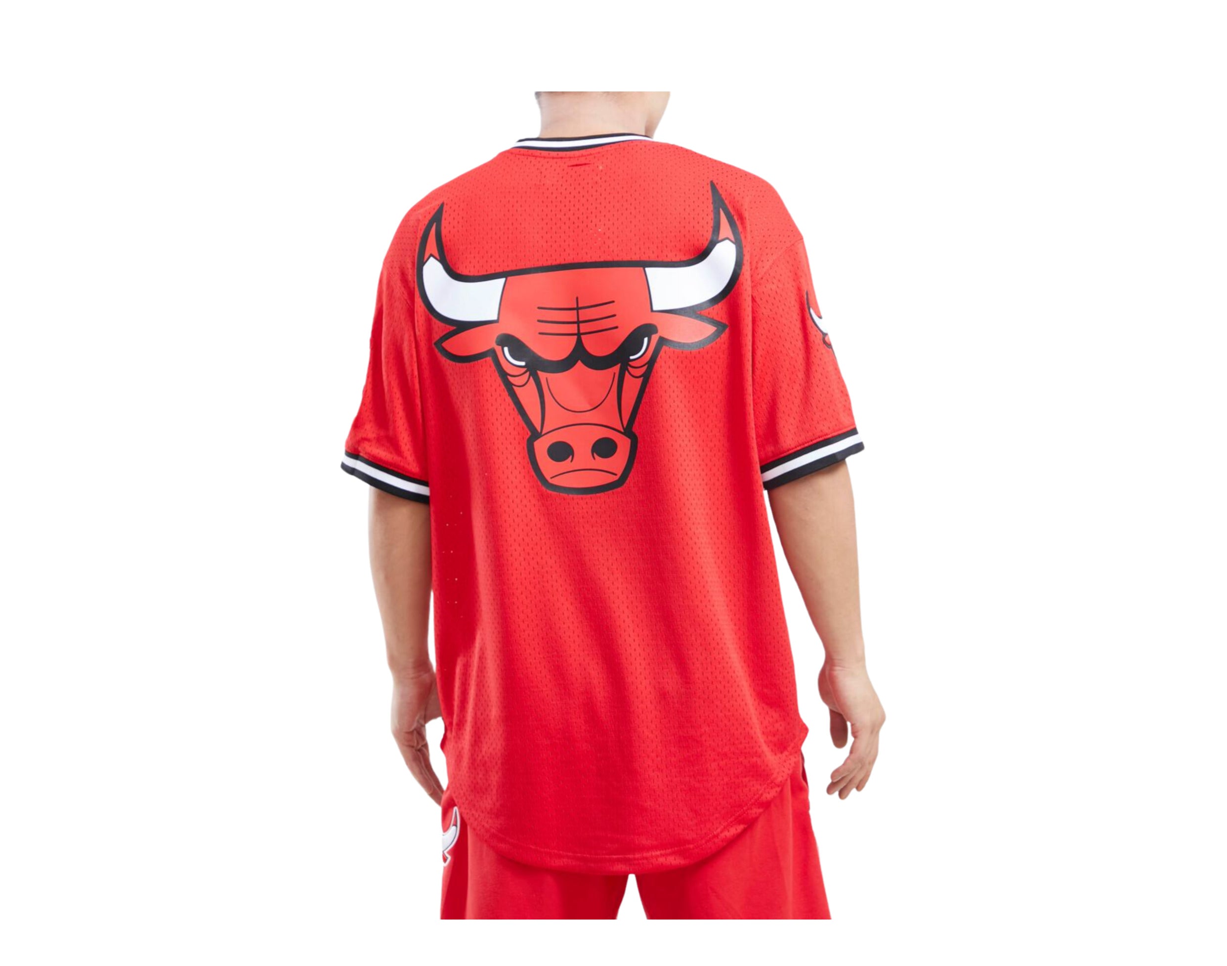 Pro Standard NBA Chicago Bulls Logo Pro Team Short Sleeve Mesh Shirt